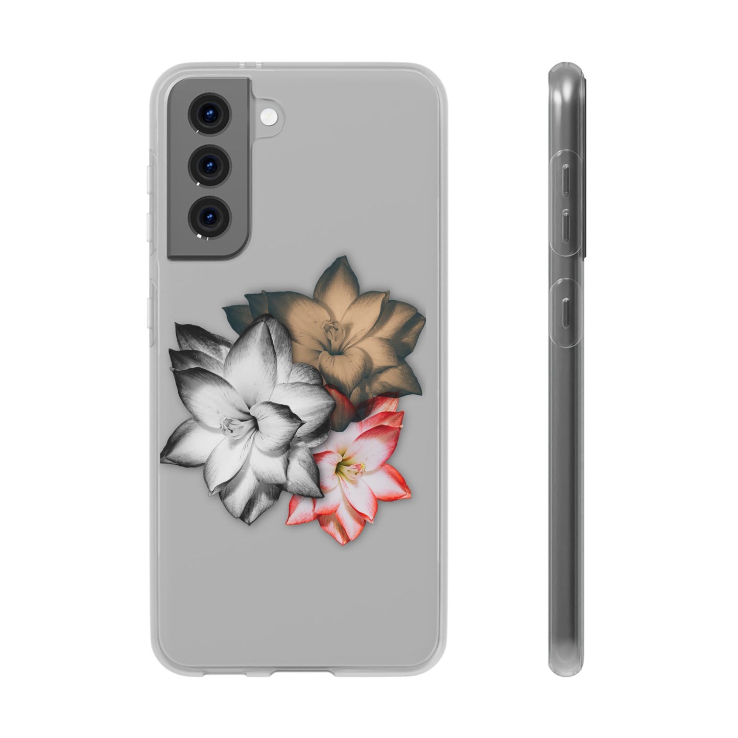 Elegant Floral Flexi Case - Stylish Phone Protection with Petal Design