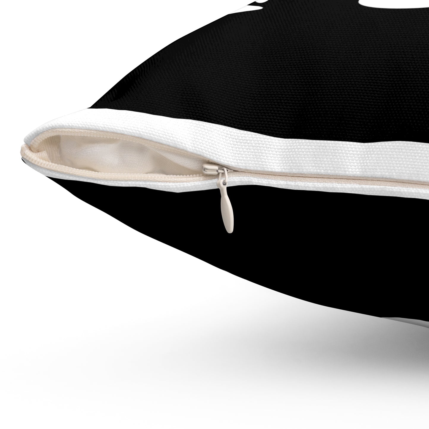 Modern Abstract Black & White Pillow | Stylish Home Decor