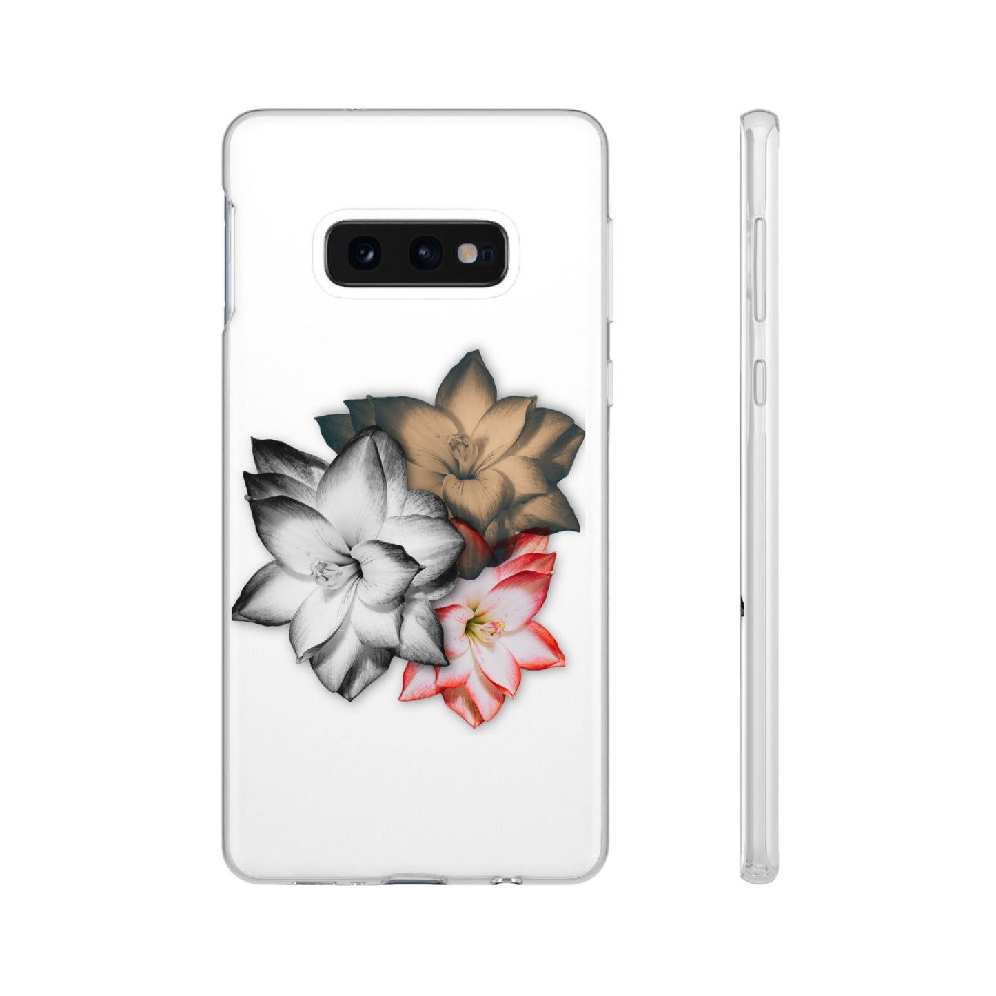 Elegant Floral Flexi Case - Stylish Phone Protection with Petal Design
