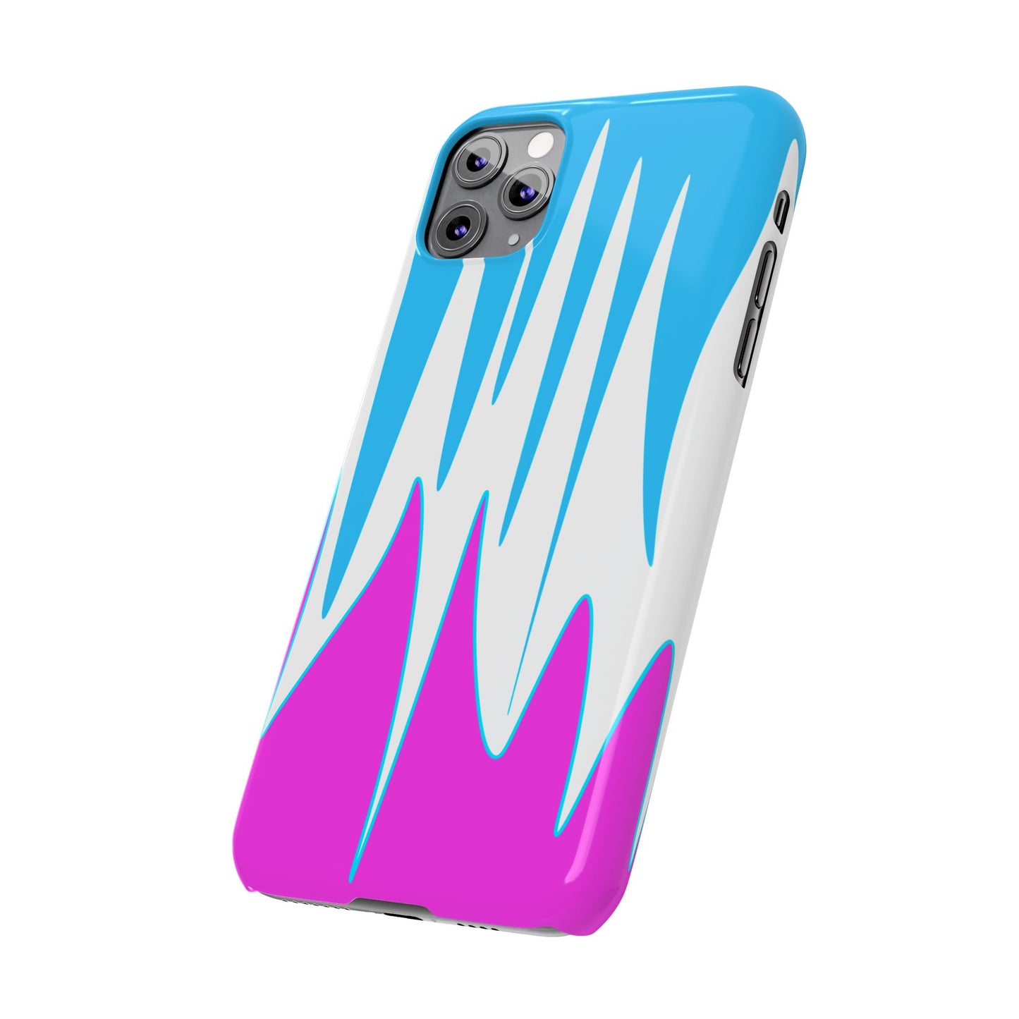 Vibrant Abstract Phone Case - Slim Fit, Phone Accessories, Custom Smartphone Case, Trendy iPhone Cover, Stylish Gift for Tech Lovers