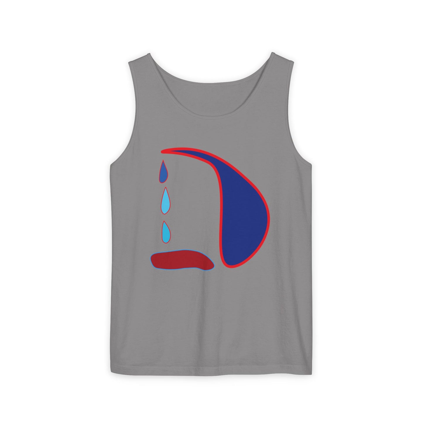 Emotional Art Unisex Garment-Dyed Tank Top | Summer Vibes & Casual Comfort