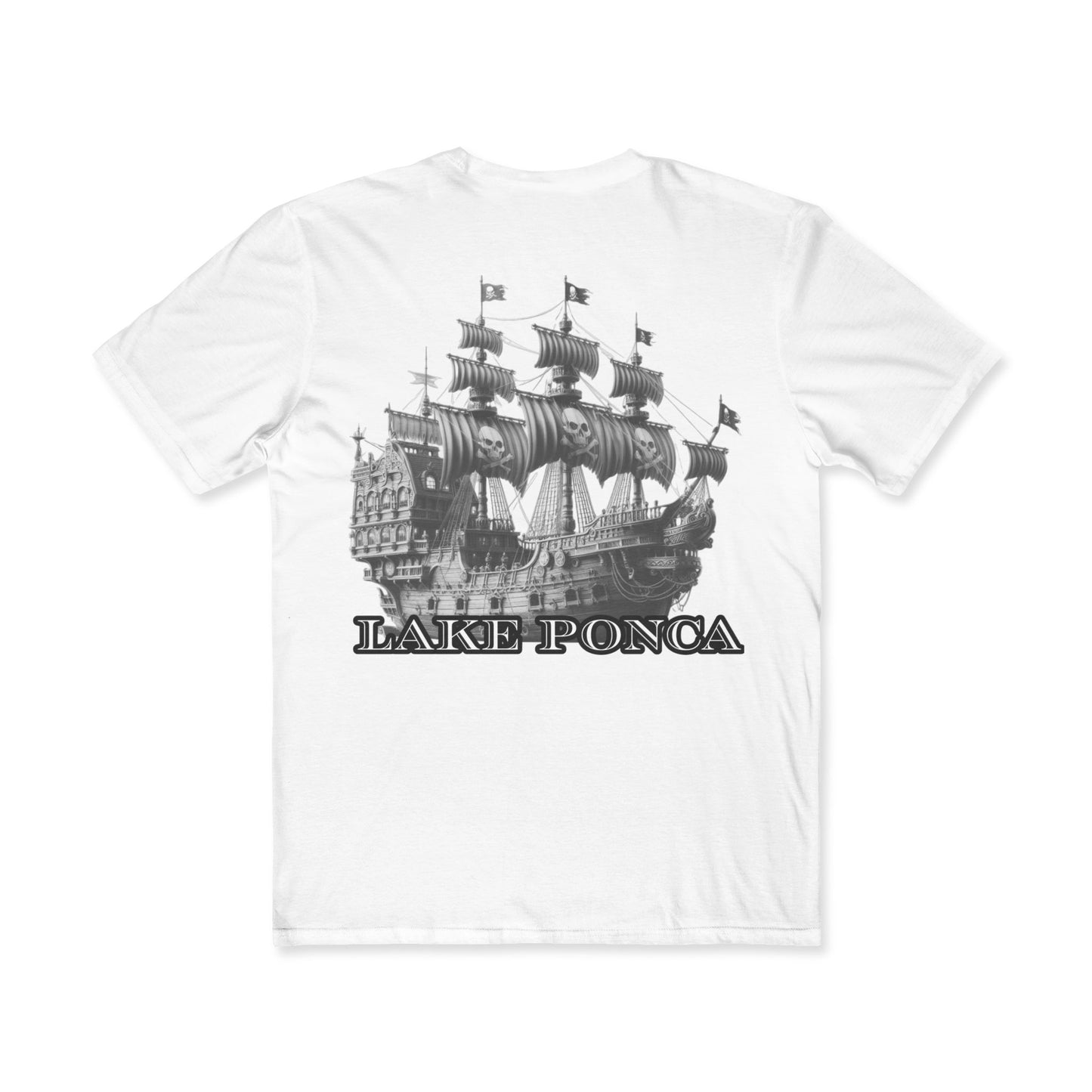 Lake Ponca Sea Wolves Tee with Nautical Design, Fun Summer Shirt, Beach Wear, Gift for Dad, Casual Cotton T-Shirt