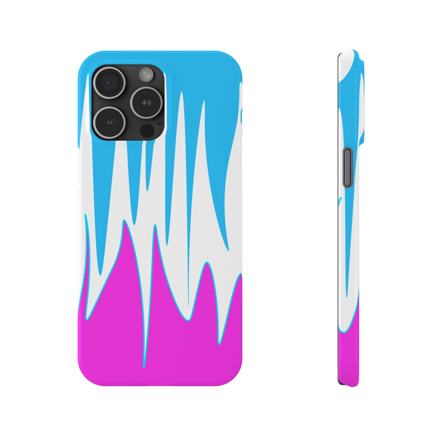 Vibrant Abstract Phone Case - Slim Fit, Phone Accessories, Custom Smartphone Case, Trendy iPhone Cover, Stylish Gift for Tech Lovers