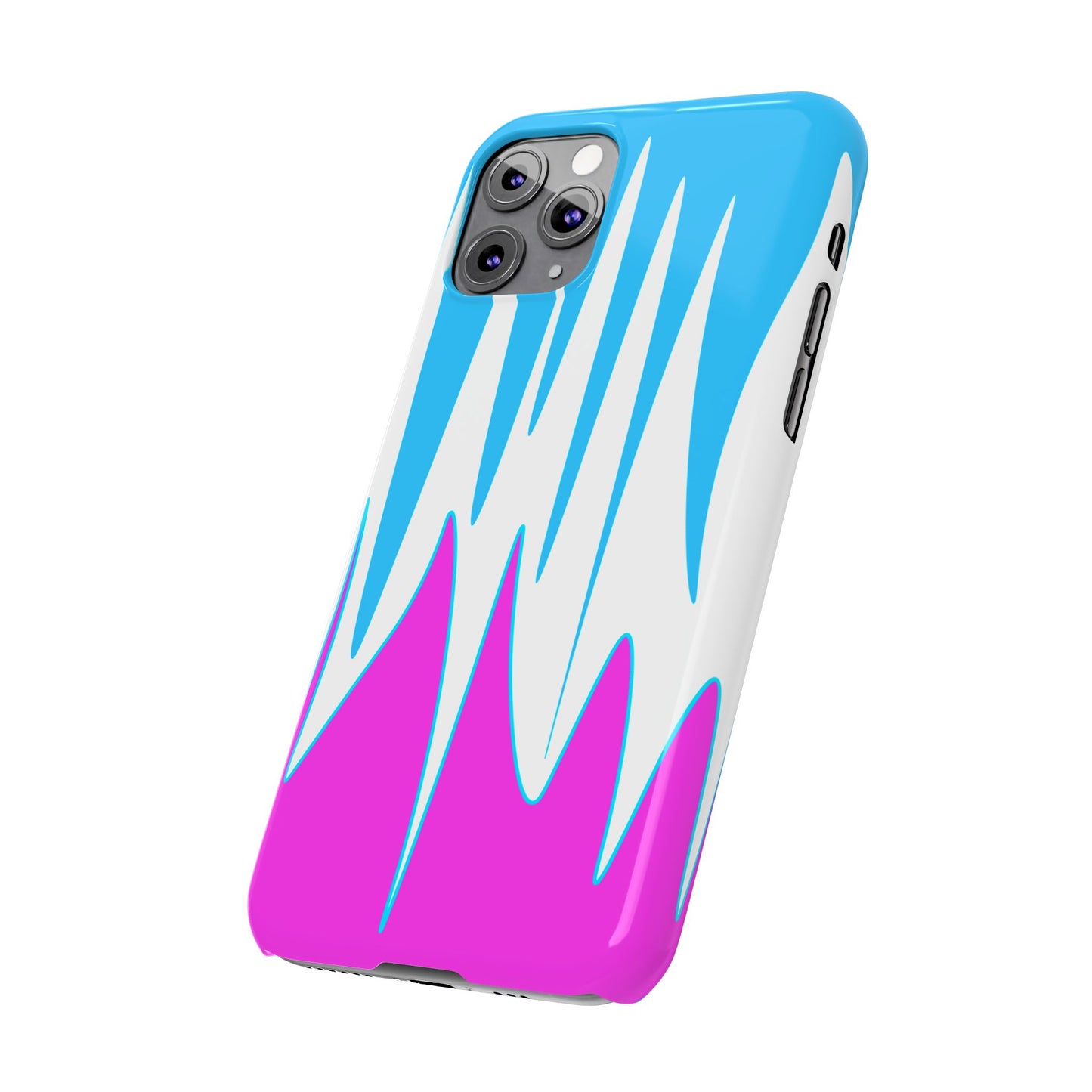 Vibrant Abstract Phone Case - Slim Fit, Phone Accessories, Custom Smartphone Case, Trendy iPhone Cover, Stylish Gift for Tech Lovers