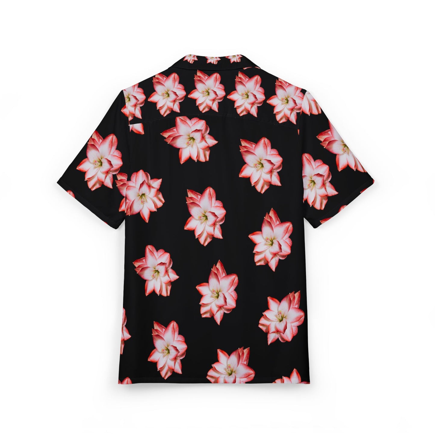 Tropical Floral Unisex Hawaiian Button-Down Shirt - Perfect for Summer Getaways