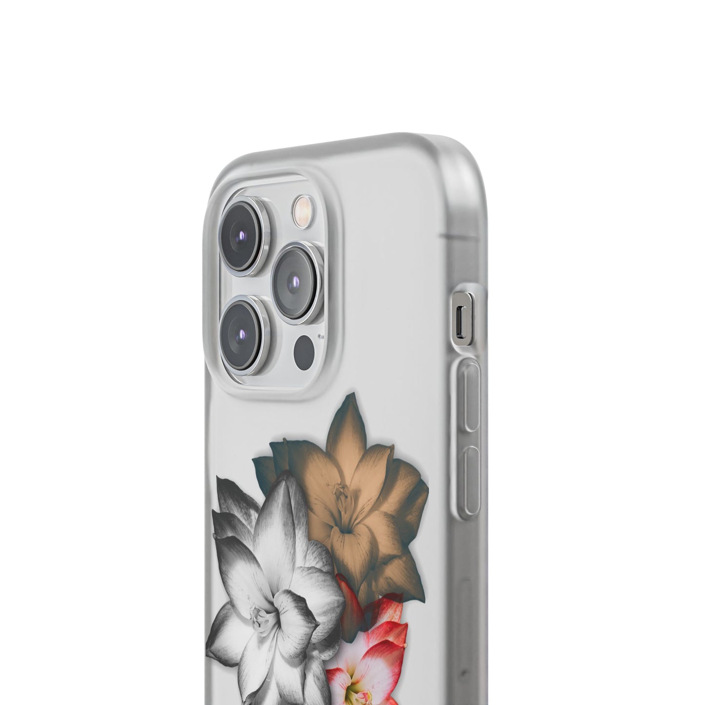 Elegant Floral Flexi Case - Stylish Phone Protection with Petal Design