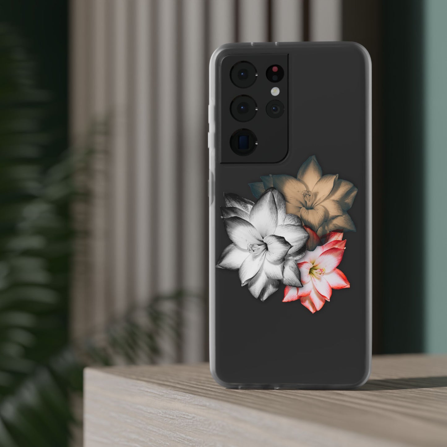 Elegant Floral Flexi Case - Stylish Phone Protection with Petal Design