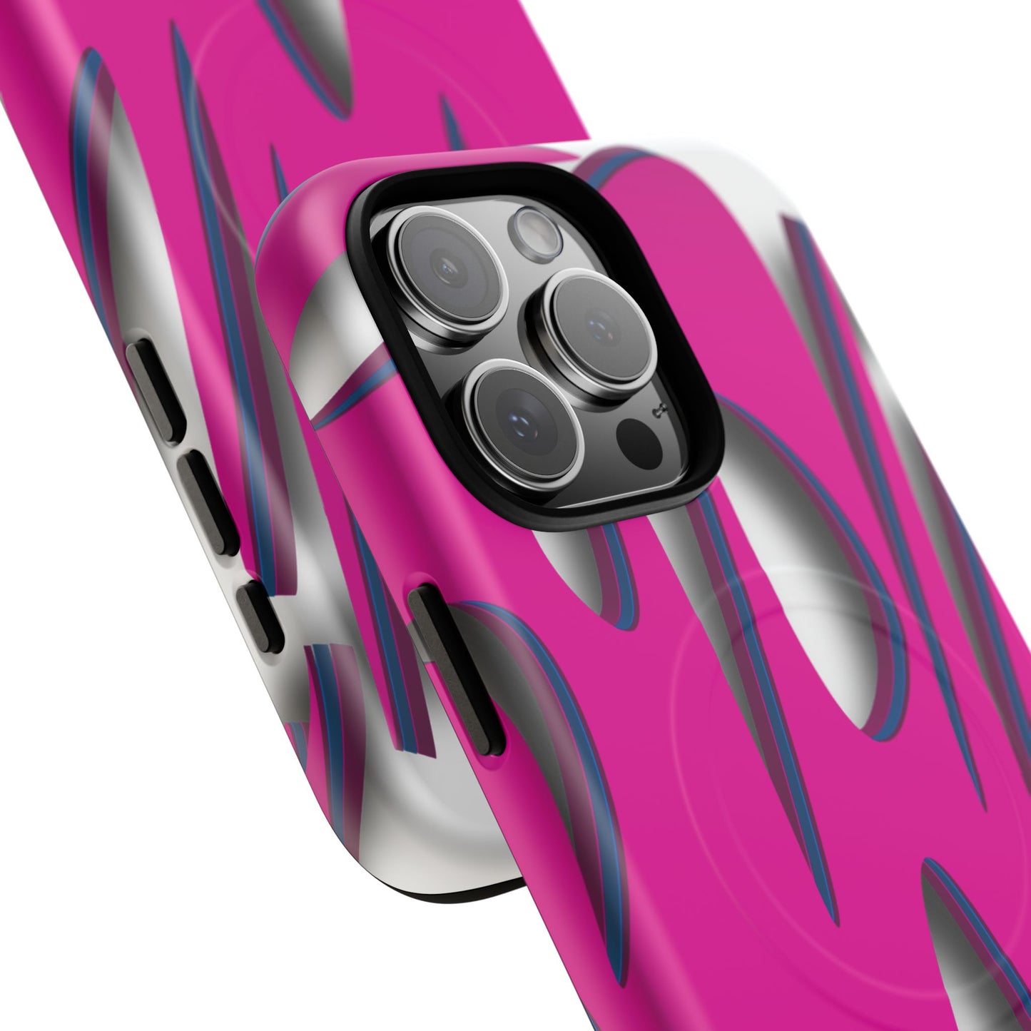 Bold Tough Magnetic Phone Case | Vibrant Pink Design