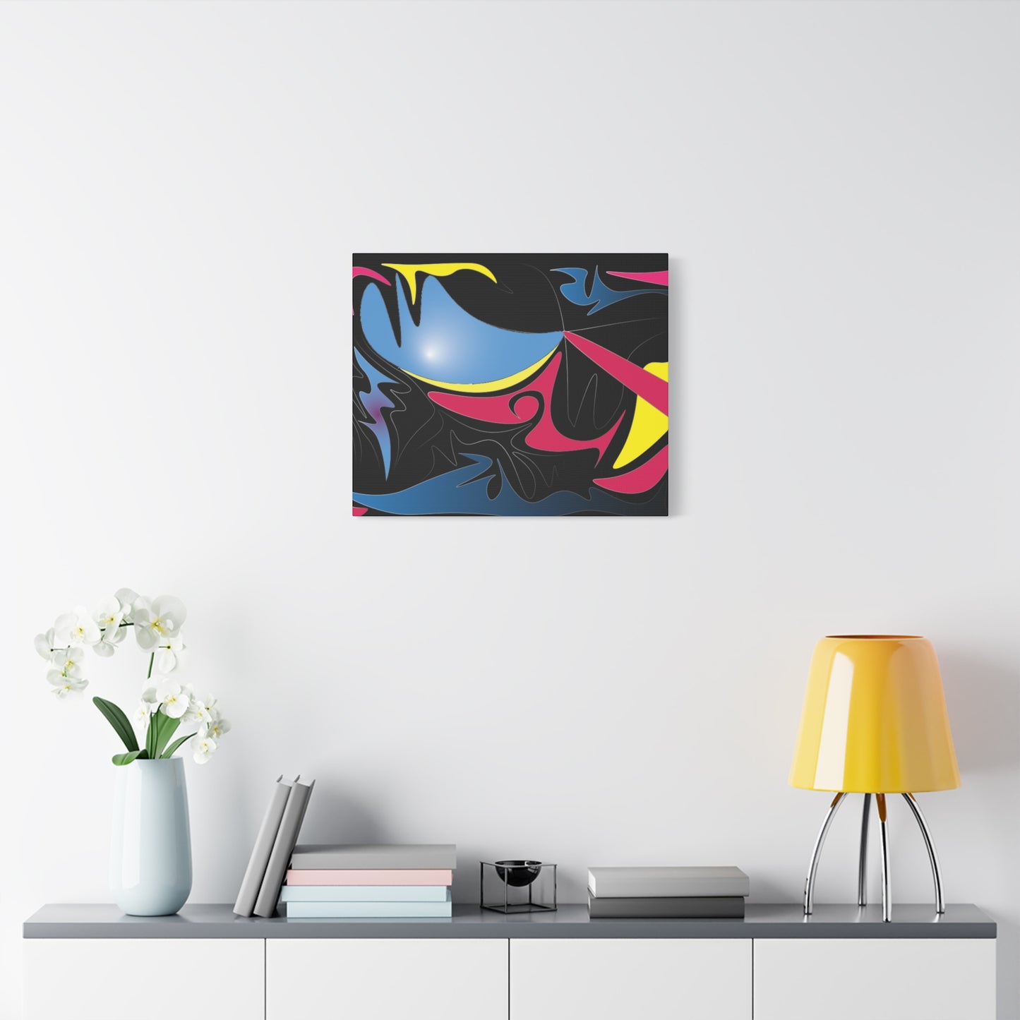 Abstract Art Canvas Print - Vibrant Modern Decor for Home