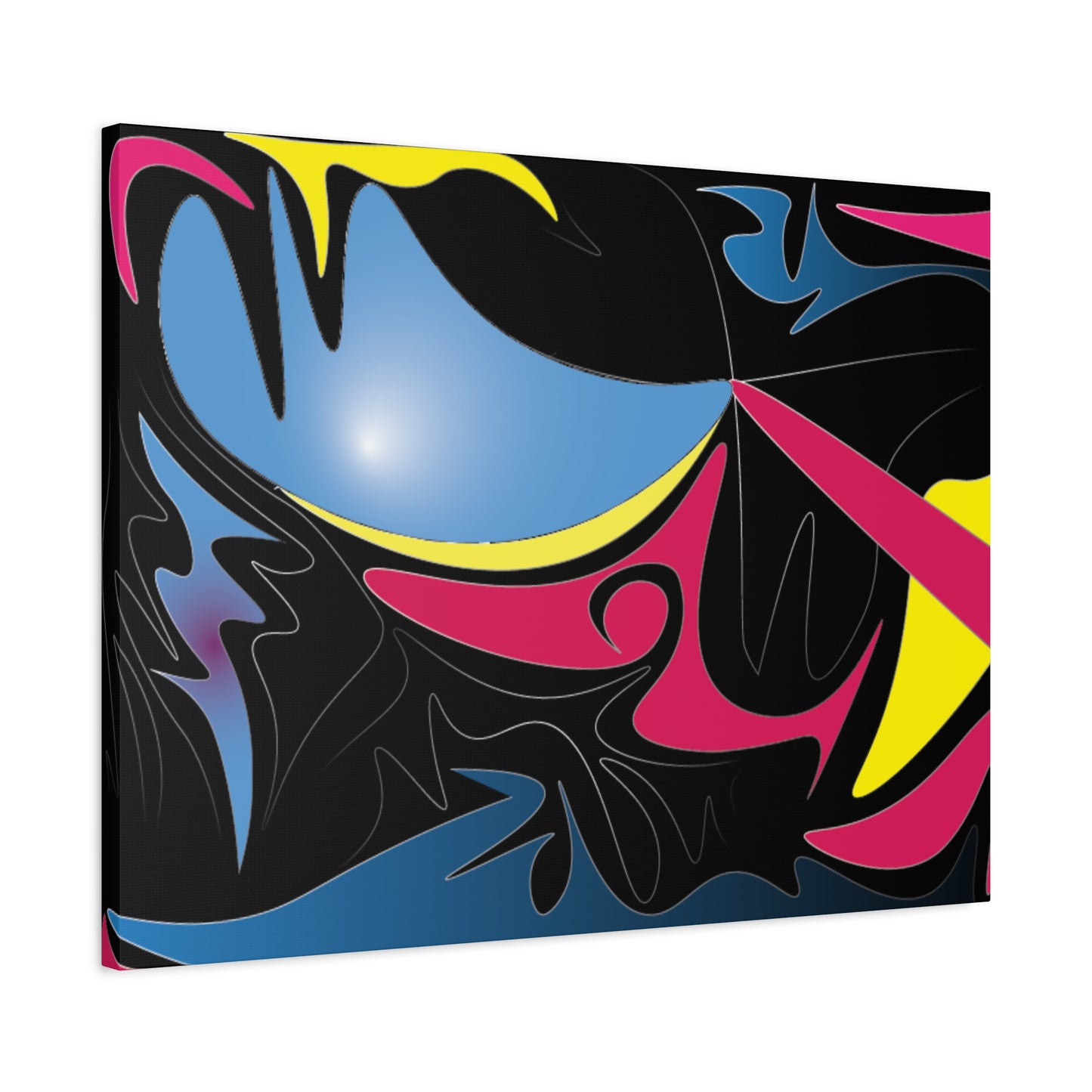 Abstract Art Canvas Print - Vibrant Modern Decor for Home