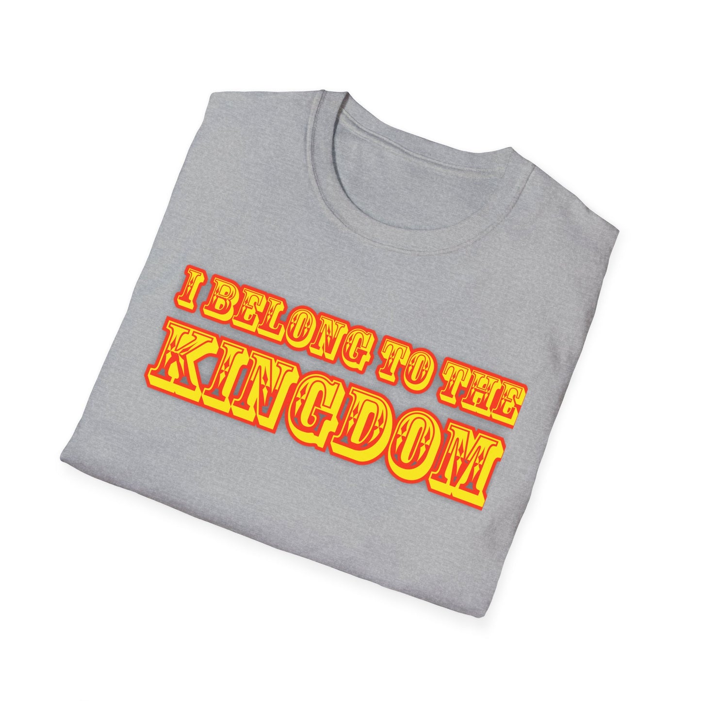I Belong to the Kingdom Unisex Softstyle T-Shirt - Rashee Rice Graphic Tee for Fans