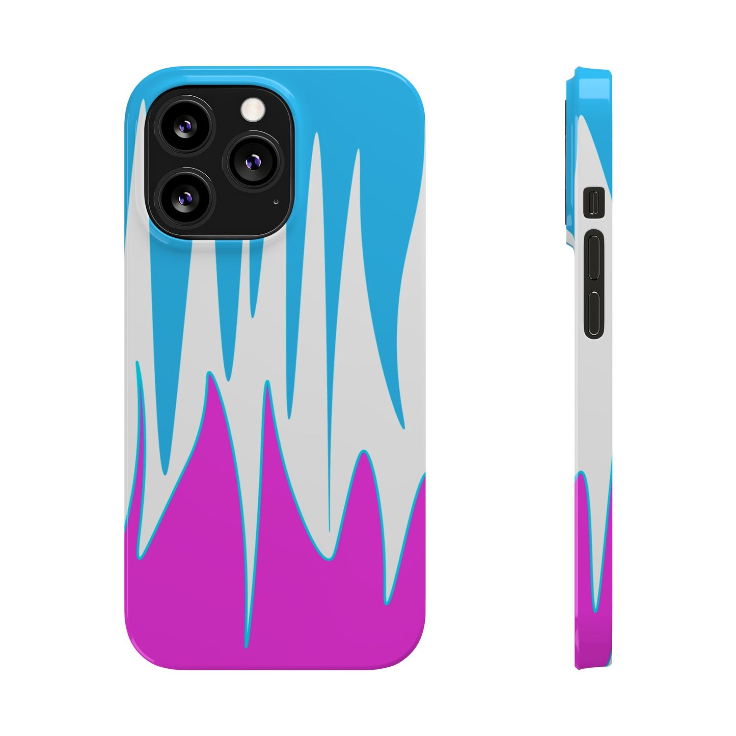 Vibrant Abstract Phone Case - Slim Fit, Phone Accessories, Custom Smartphone Case, Trendy iPhone Cover, Stylish Gift for Tech Lovers