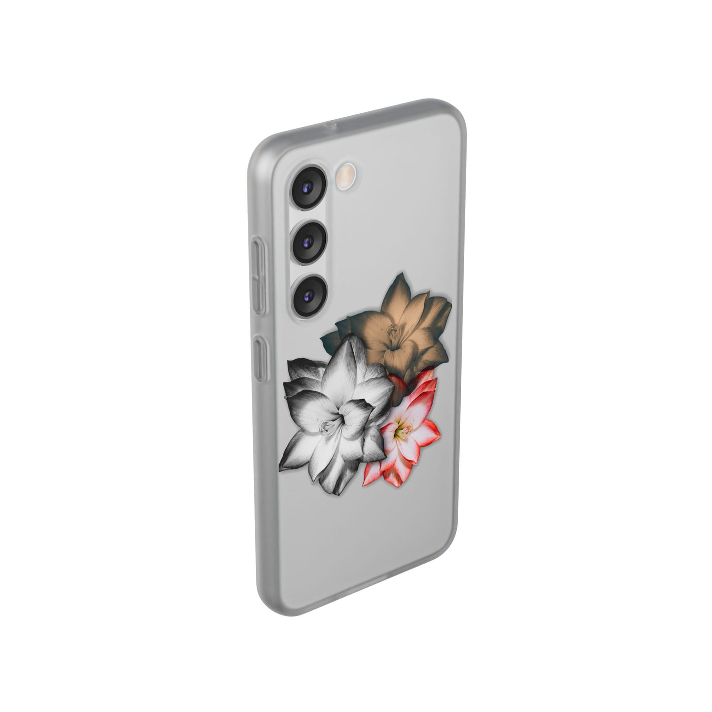 Elegant Floral Flexi Case - Stylish Phone Protection with Petal Design