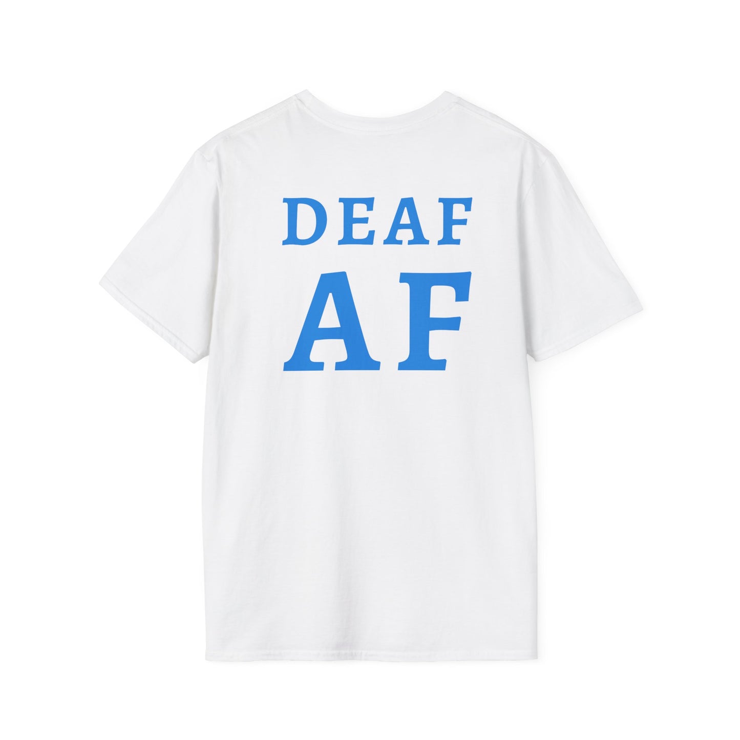 Handicapable & Deaf AF T-Shirt, Unisex Graphic Tee for Awareness, Disability Pride, Gifts for Activists, Everyday Wear