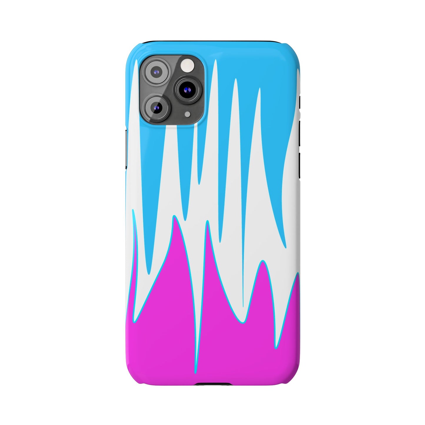 Vibrant Abstract Phone Case - Slim Fit, Phone Accessories, Custom Smartphone Case, Trendy iPhone Cover, Stylish Gift for Tech Lovers