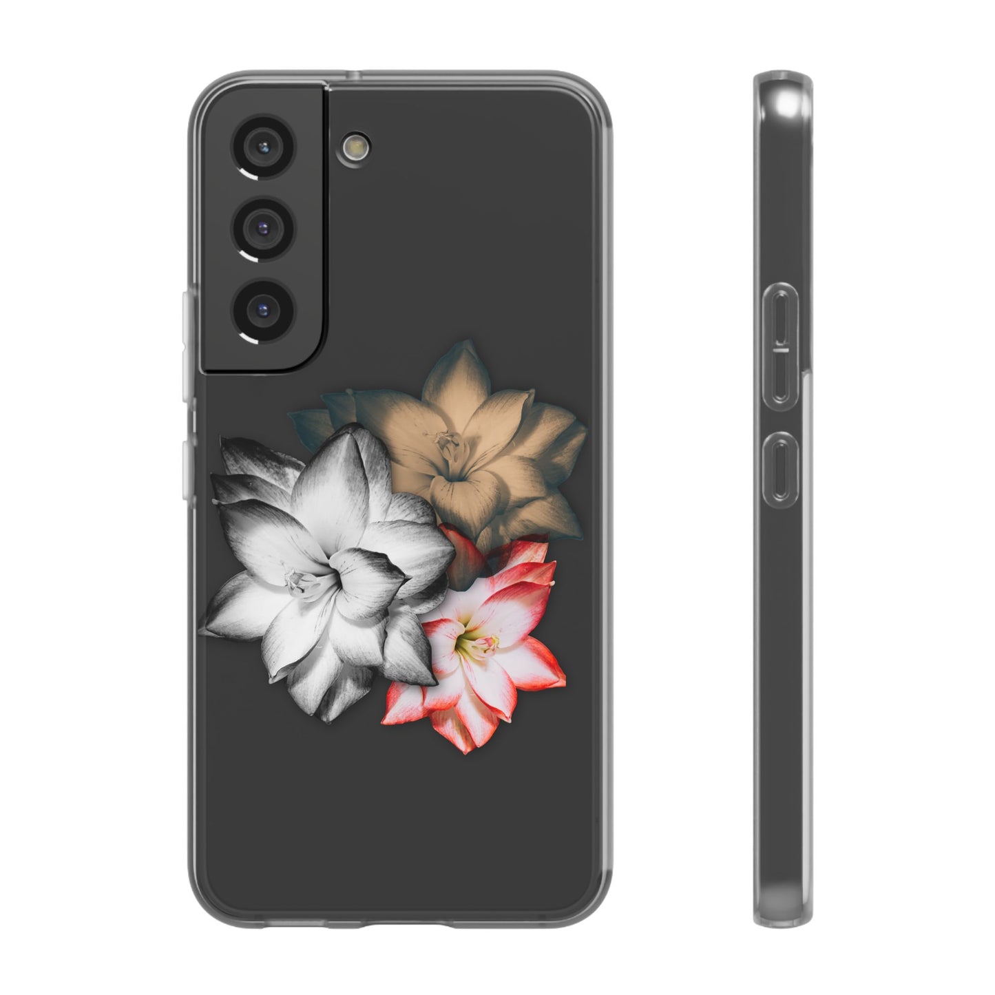 Elegant Floral Flexi Case - Stylish Phone Protection with Petal Design