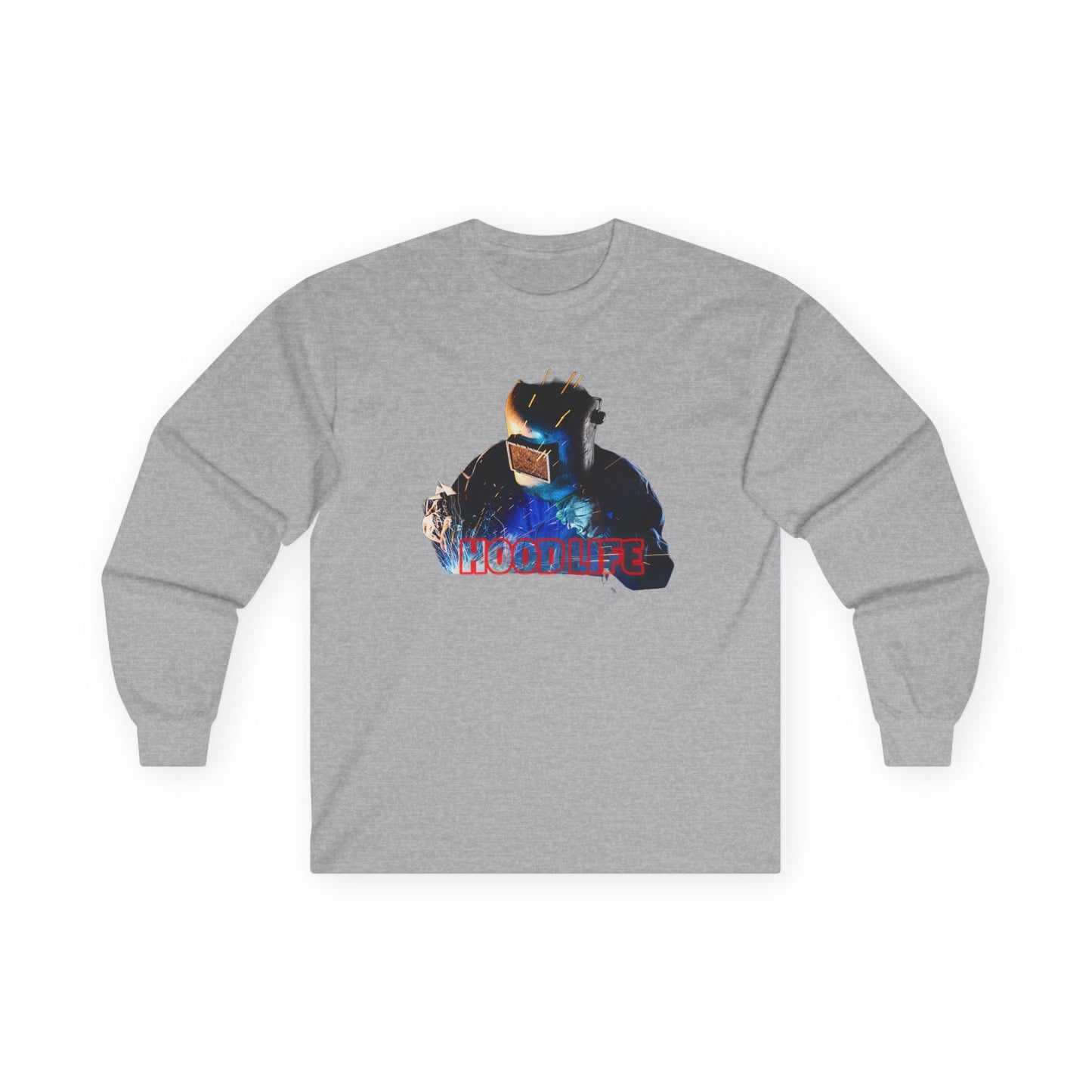 Long Sleeve Tee - Hood Life Shirt for Welders and Fabricators