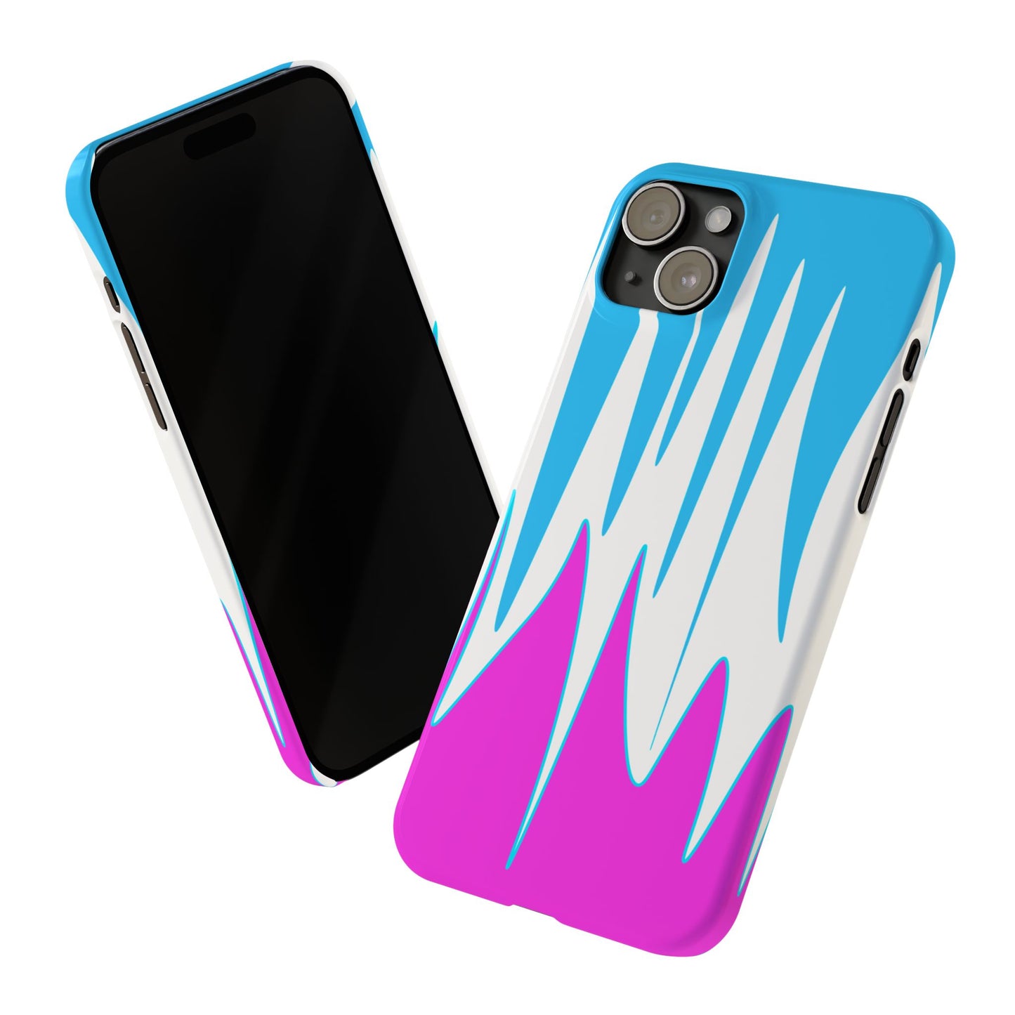 Vibrant Abstract Phone Case - Slim Fit, Phone Accessories, Custom Smartphone Case, Trendy iPhone Cover, Stylish Gift for Tech Lovers