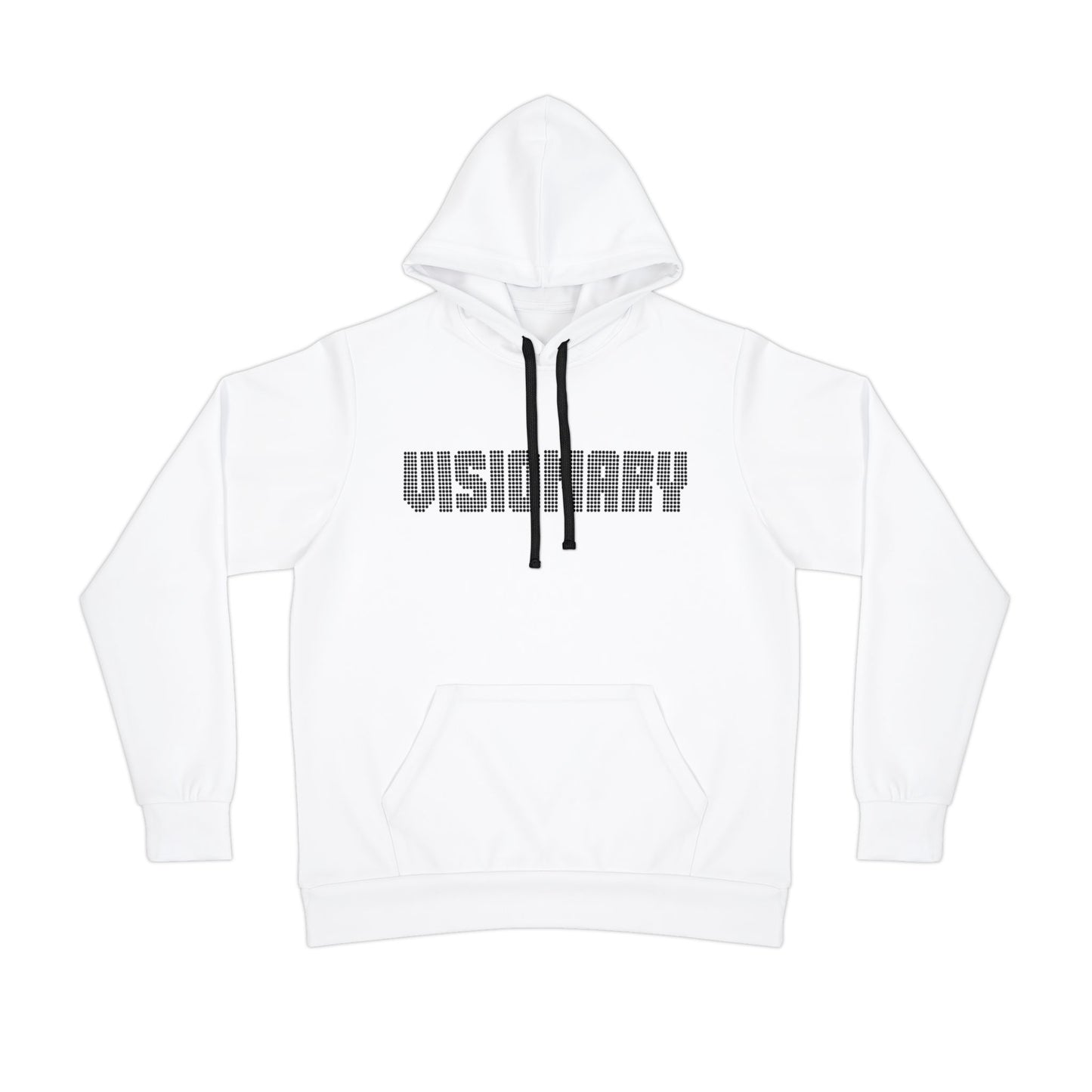 Visionary Athletic Hoodie - Motivational Crop Style for Fitness Enthusiasts
