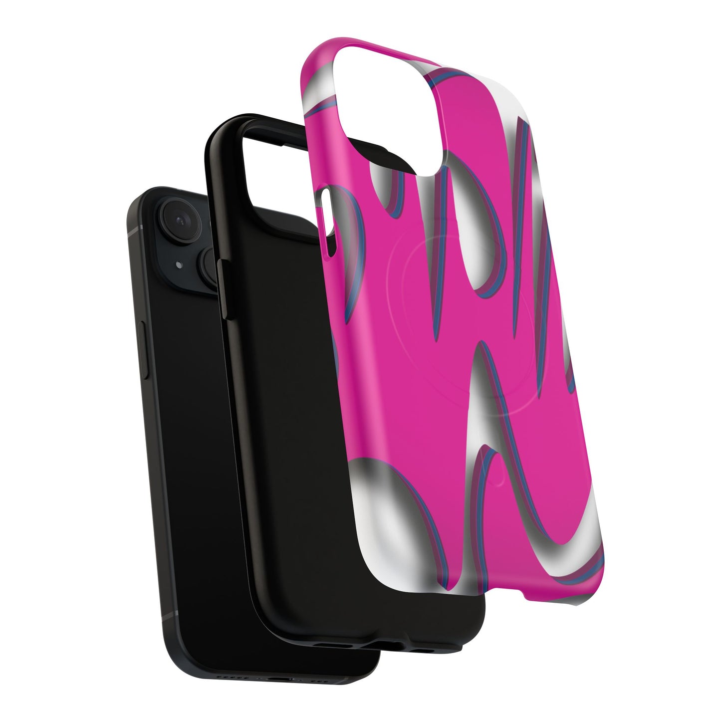 Bold Tough Magnetic Phone Case | Vibrant Pink Design