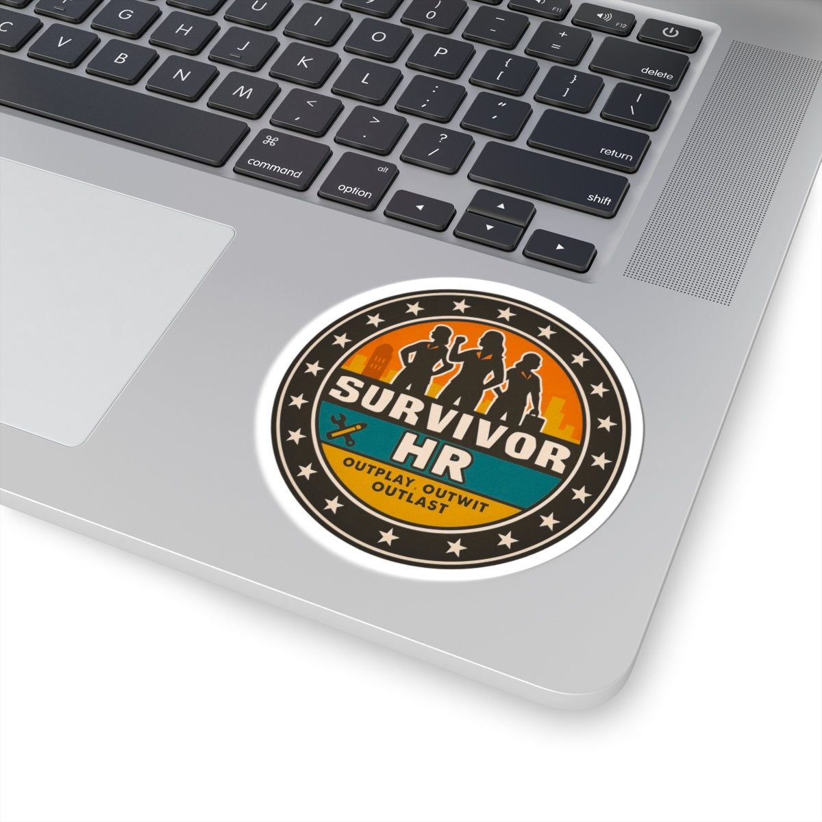 Survivor-Themed Kiss-Cut Stickers for HR Professionals, Fun Motivational Decals for Team Spirit, Ideal for Gifts, Office Decor, and [...]