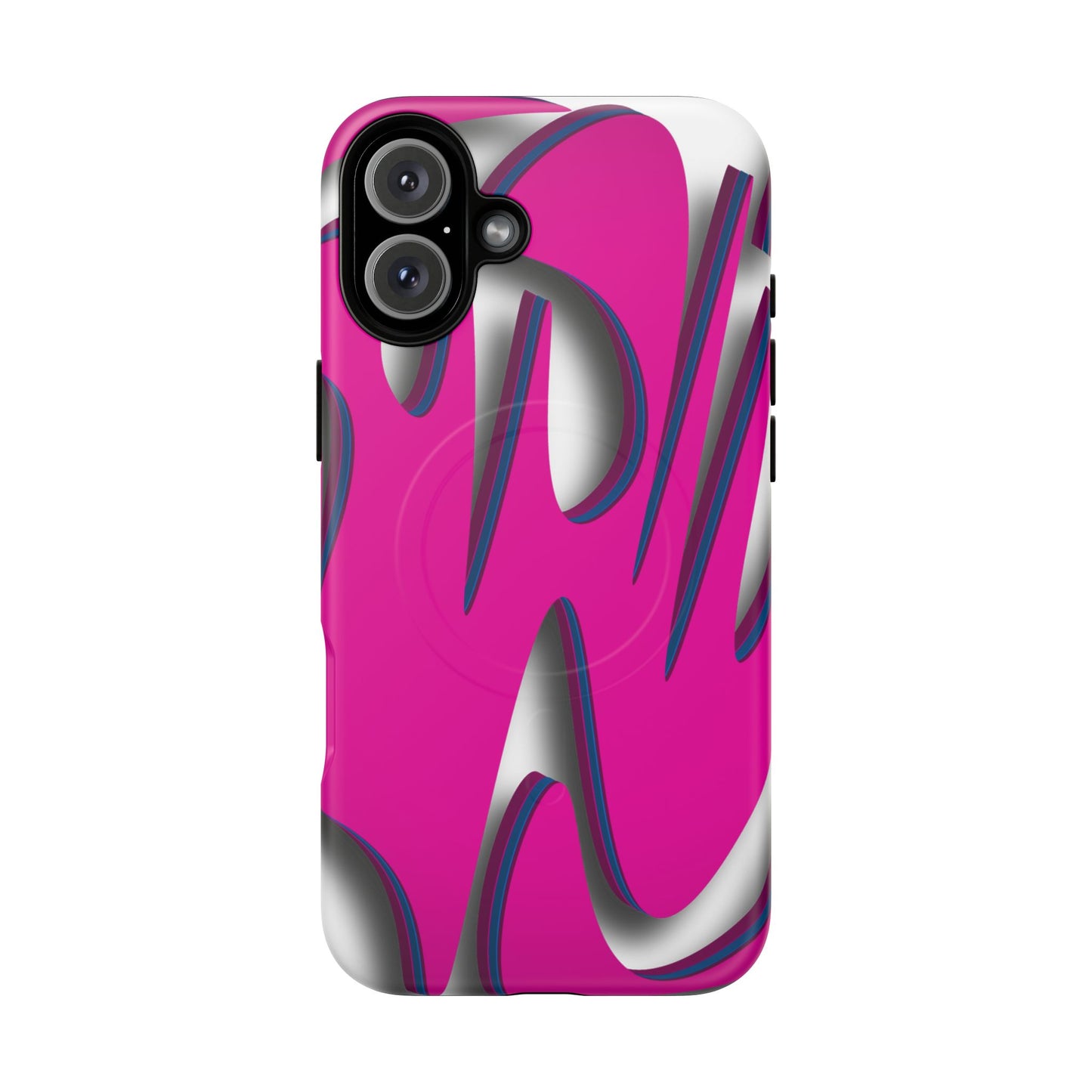 Bold Tough Magnetic Phone Case | Vibrant Pink Design