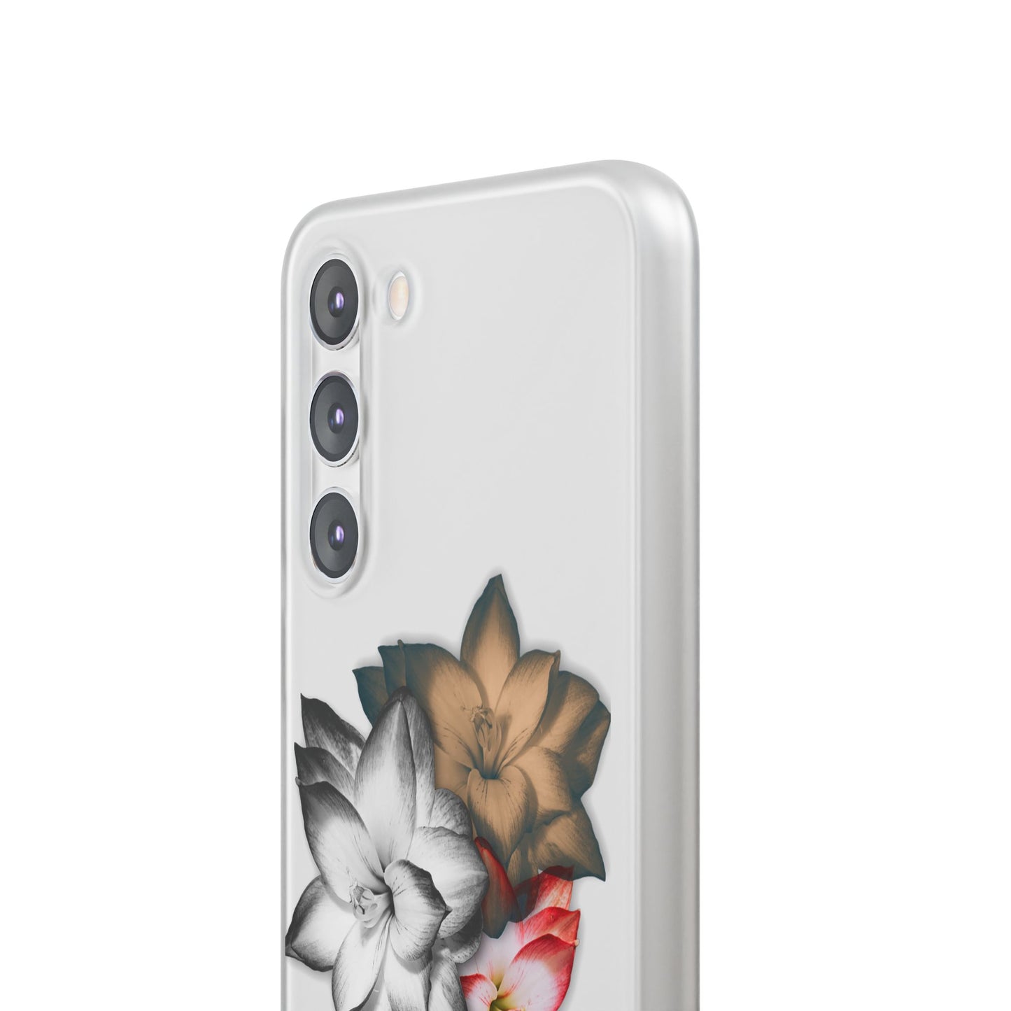 Elegant Floral Flexi Case - Stylish Phone Protection with Petal Design