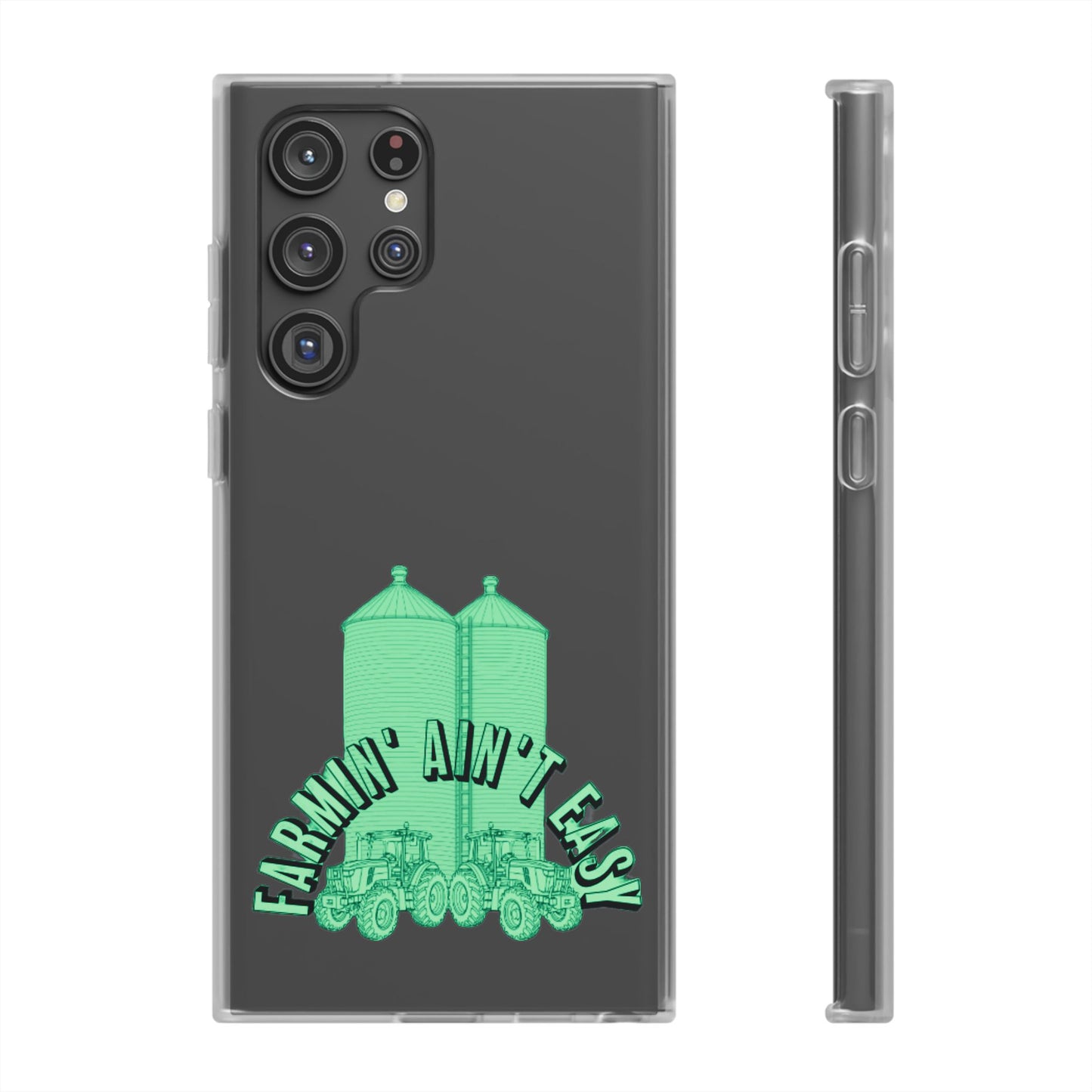 Farm Life Flexi Cases - "Farming Ain't Easy" Protective Phone Case