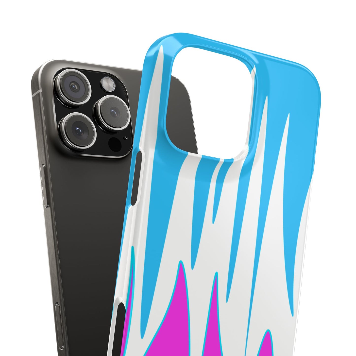 Vibrant Abstract Phone Case - Slim Fit, Phone Accessories, Custom Smartphone Case, Trendy iPhone Cover, Stylish Gift for Tech Lovers