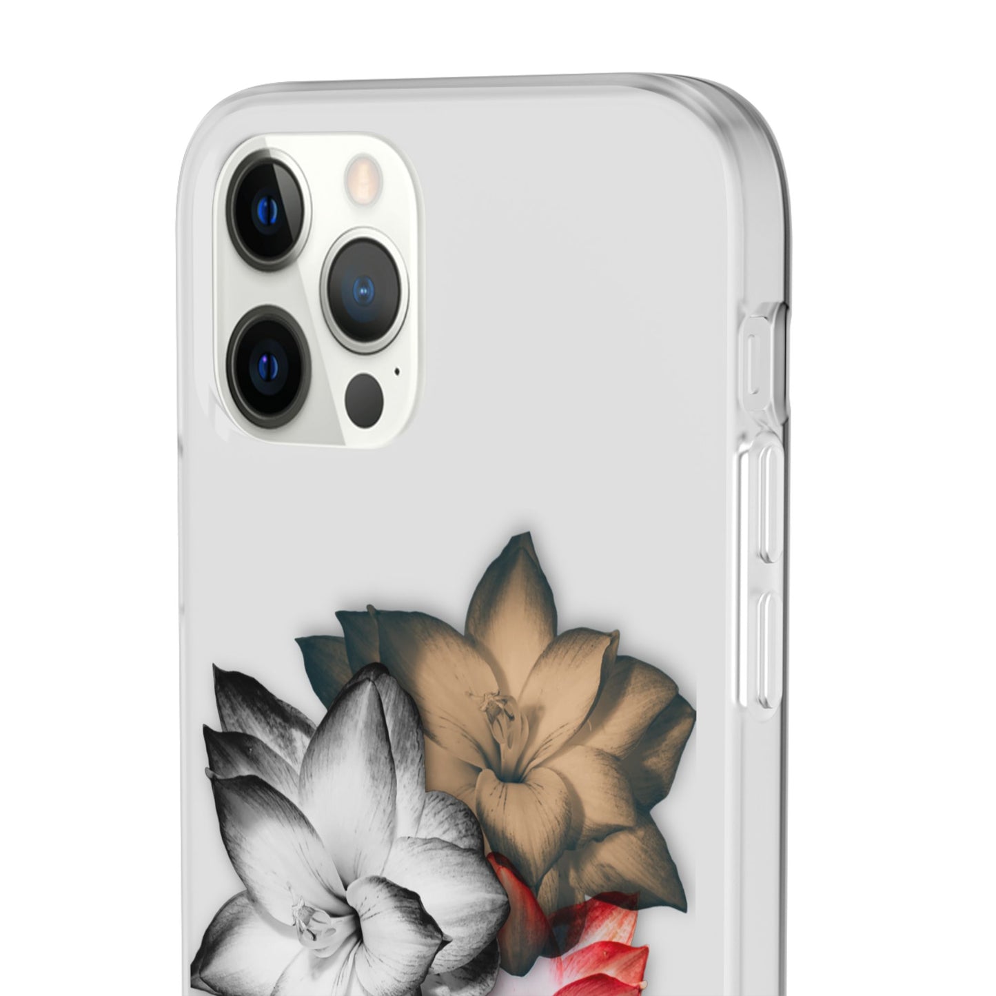 Elegant Floral Flexi Case - Stylish Phone Protection with Petal Design