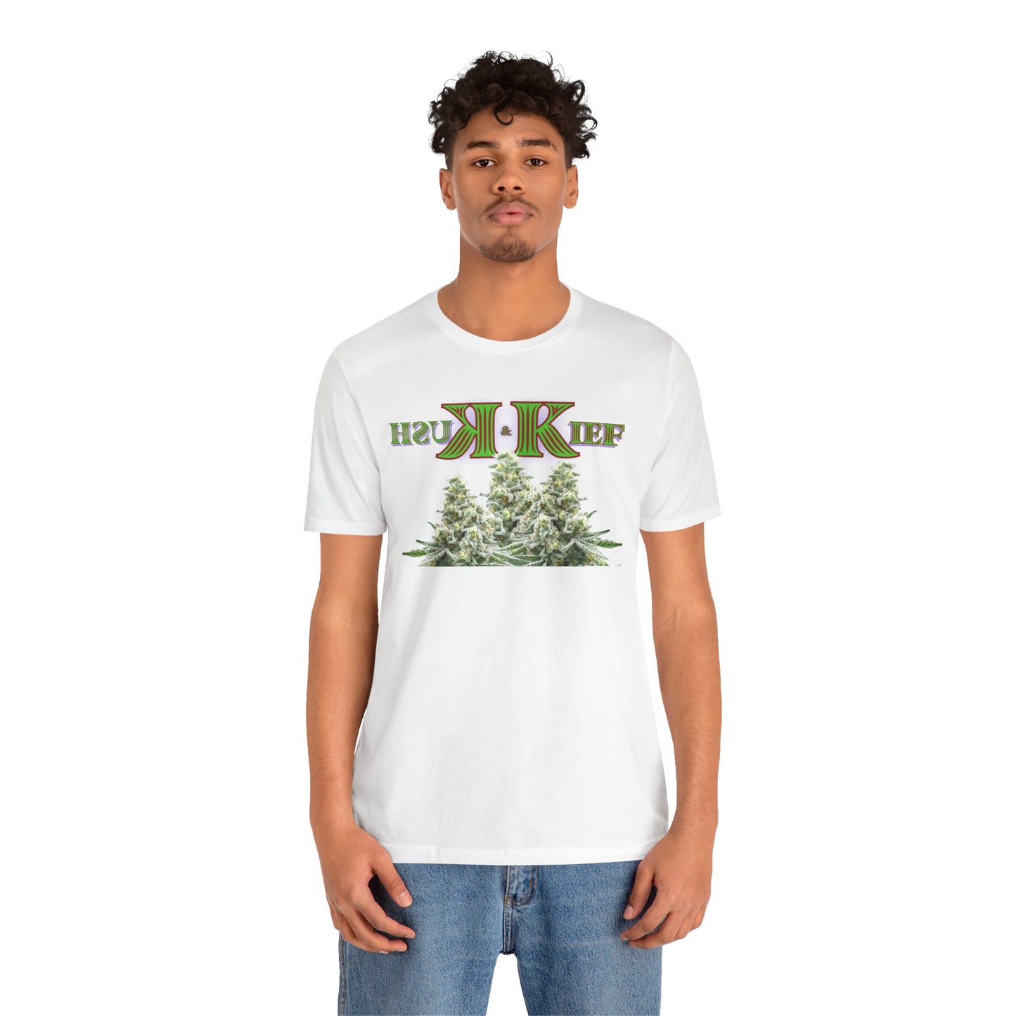 Kief & Kush Unisex Jersey Tee | Perfect for Summer Festivals, Cannabis Lovers, Eco-Friendly Fashion, Casual Wear, Gifts