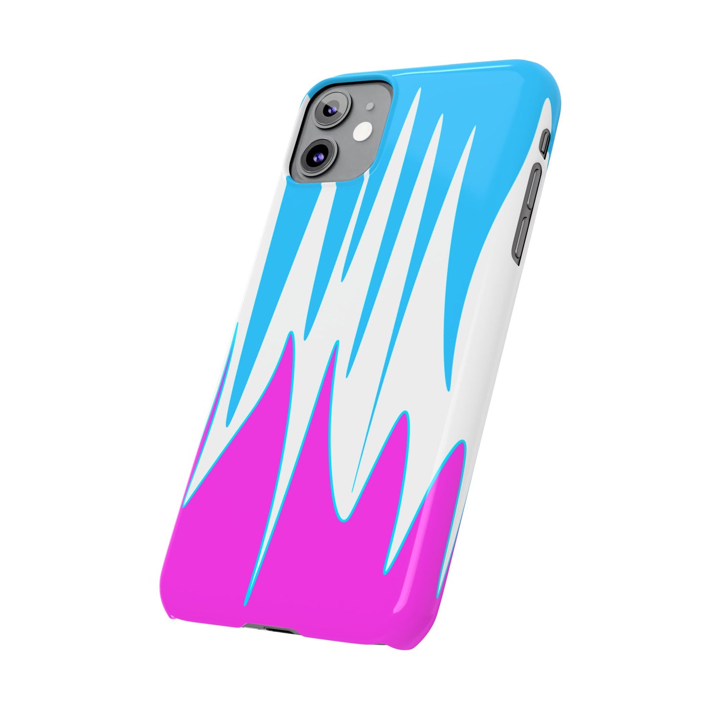 Vibrant Abstract Phone Case - Slim Fit, Phone Accessories, Custom Smartphone Case, Trendy iPhone Cover, Stylish Gift for Tech Lovers