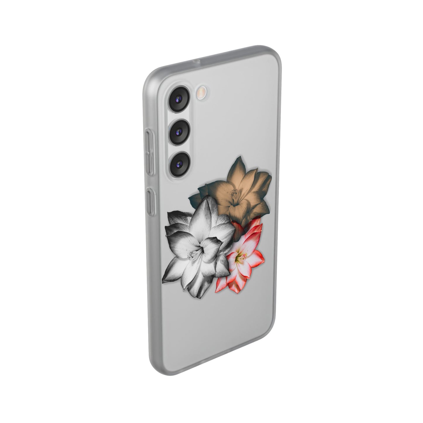 Elegant Floral Flexi Case - Stylish Phone Protection with Petal Design