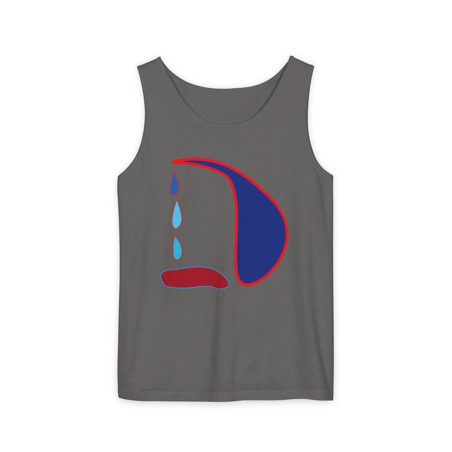 Emotional Art Unisex Garment-Dyed Tank Top | Summer Vibes & Casual Comfort