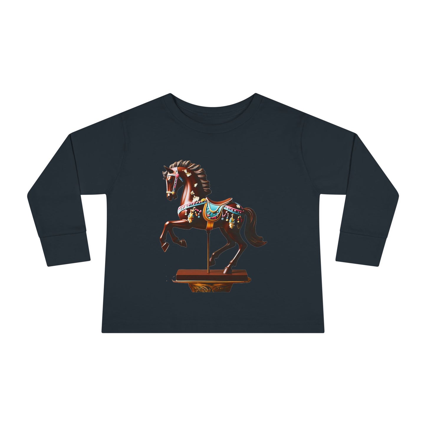Toddler Tee - Carousel Horses Toddler Time Design
