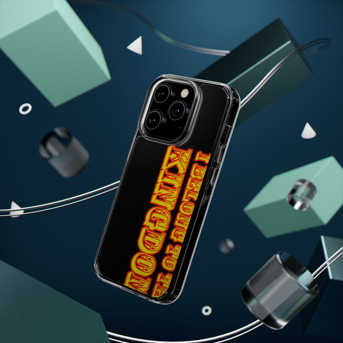 I Belong to the Kingdom Clear Phone Case
