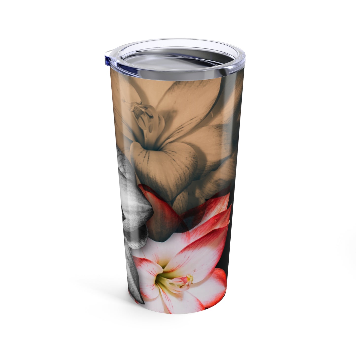 Floral Design 20oz Tumbler - Perfect for Coffee Lovers & Gift Giving