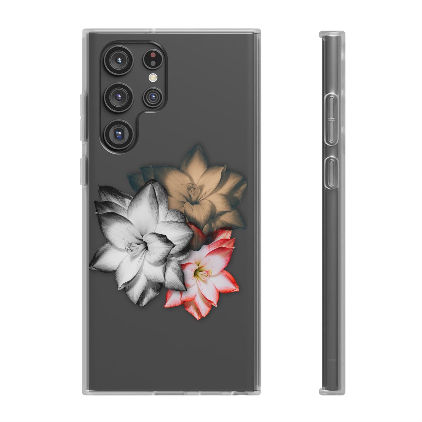 Elegant Floral Flexi Case - Stylish Phone Protection with Petal Design