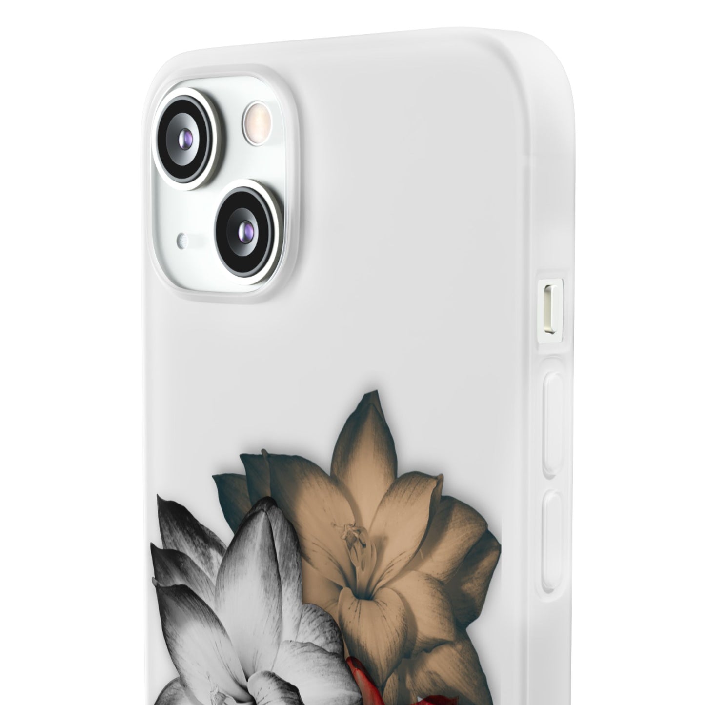 Elegant Floral Flexi Case - Stylish Phone Protection with Petal Design