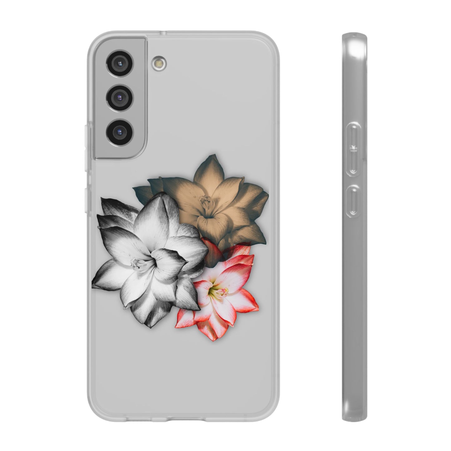 Elegant Floral Flexi Case - Stylish Phone Protection with Petal Design