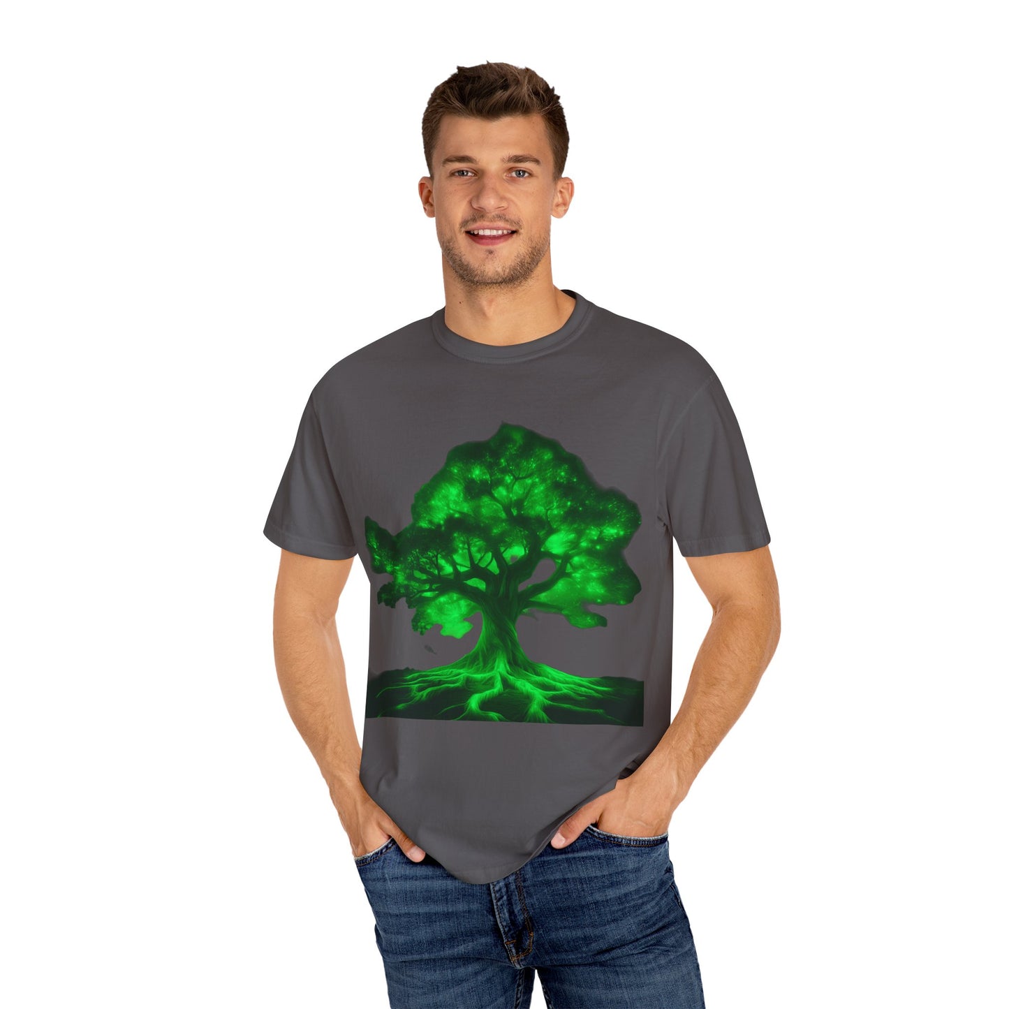 Glow-In-The-Dark Tree Unisex T-Shirt