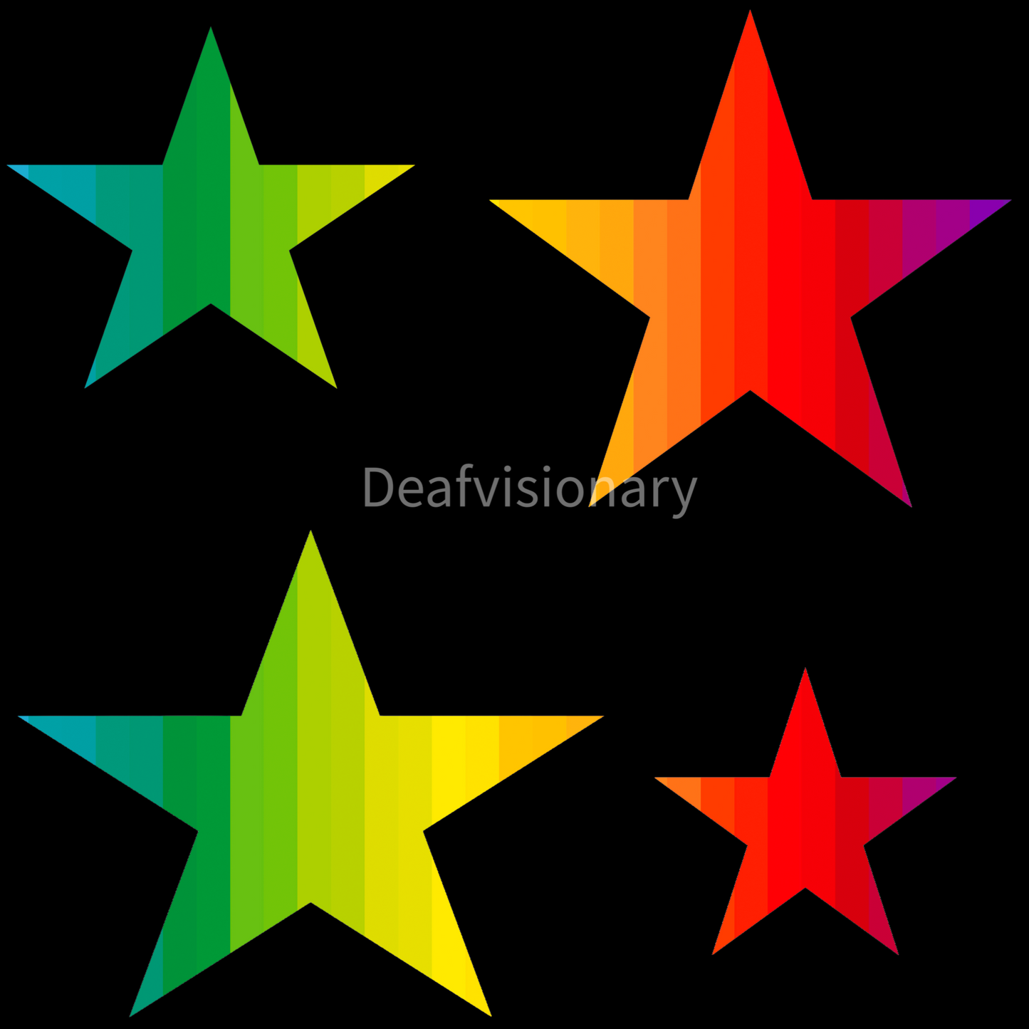 Ultimate Star Design Bundle Grunge, Halftone, Retro & Rainbow Stars Pack Digital Download for Apparel, Stickers & Branding (30 pack)