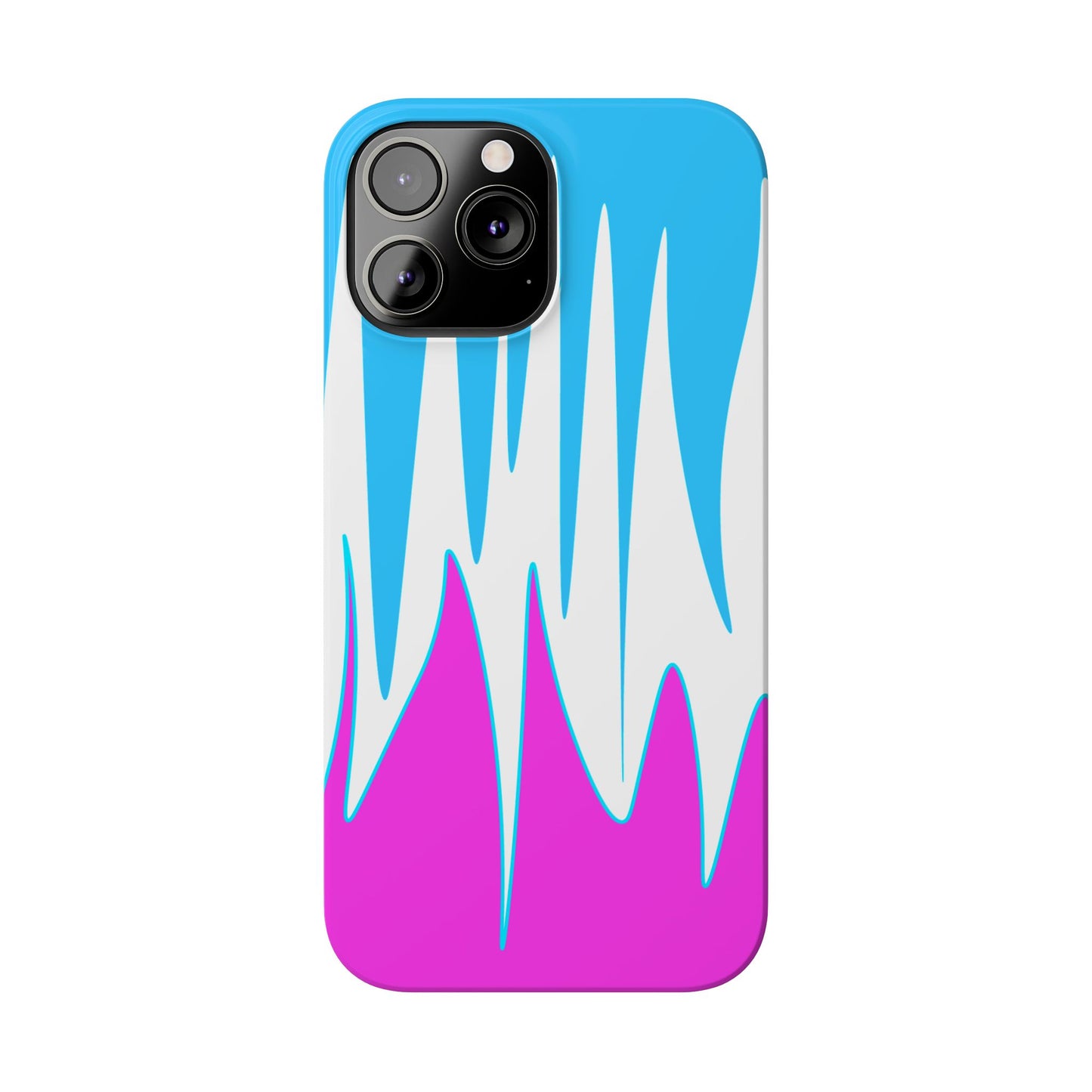 Vibrant Abstract Phone Case - Slim Fit, Phone Accessories, Custom Smartphone Case, Trendy iPhone Cover, Stylish Gift for Tech Lovers