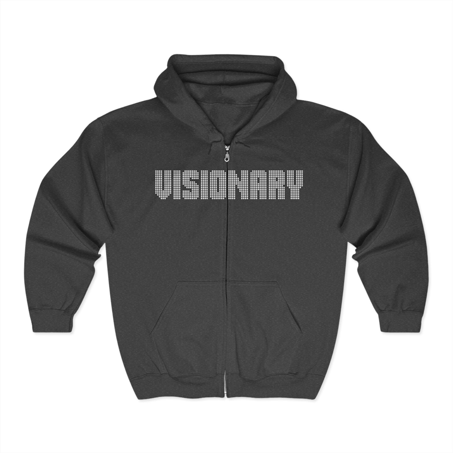 VISIONARY Unisex Heavy Blend™ Full Zip Hooded Sweatshirt - Trendy, Stylish & Cozy Casual Wear