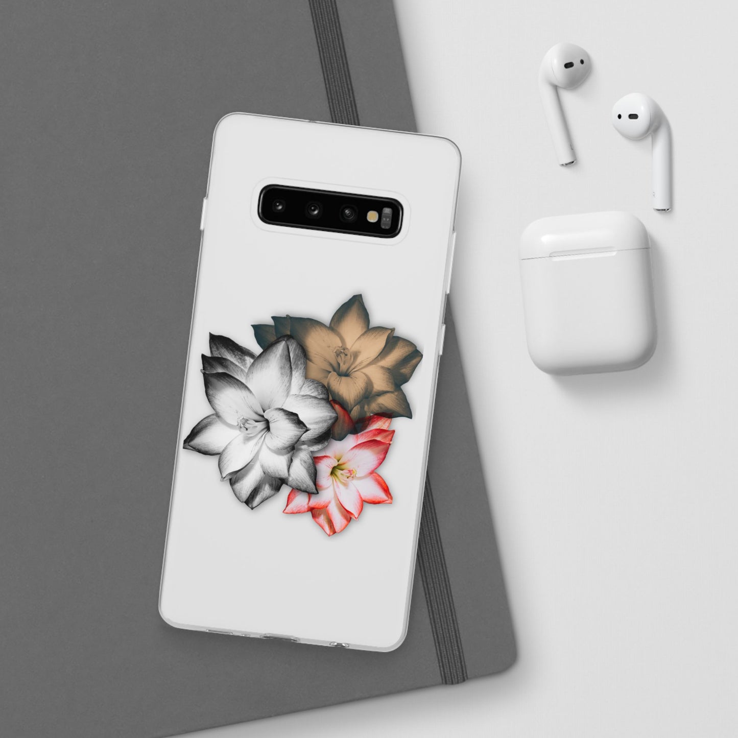 Elegant Floral Flexi Case - Stylish Phone Protection with Petal Design