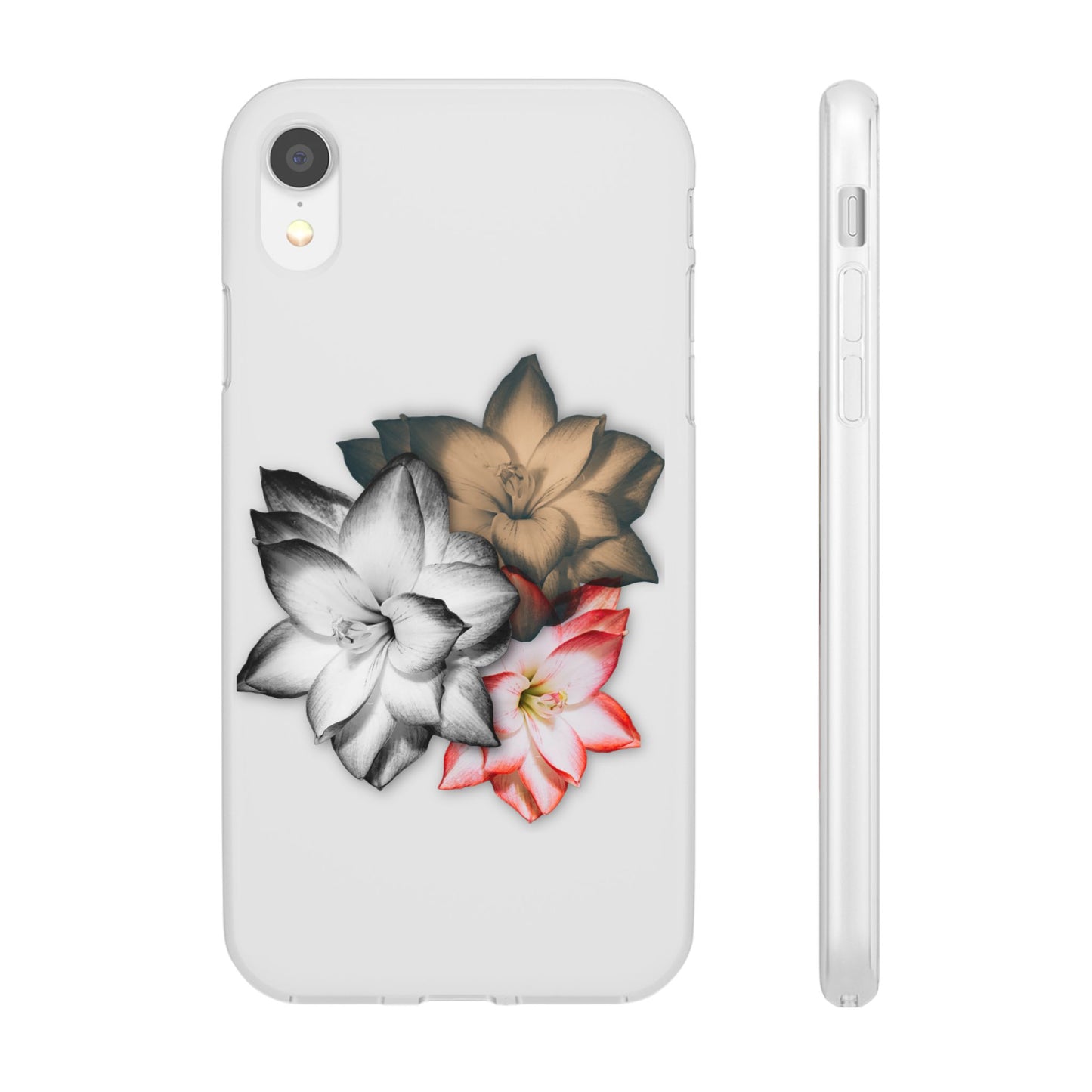 Elegant Floral Flexi Case - Stylish Phone Protection with Petal Design