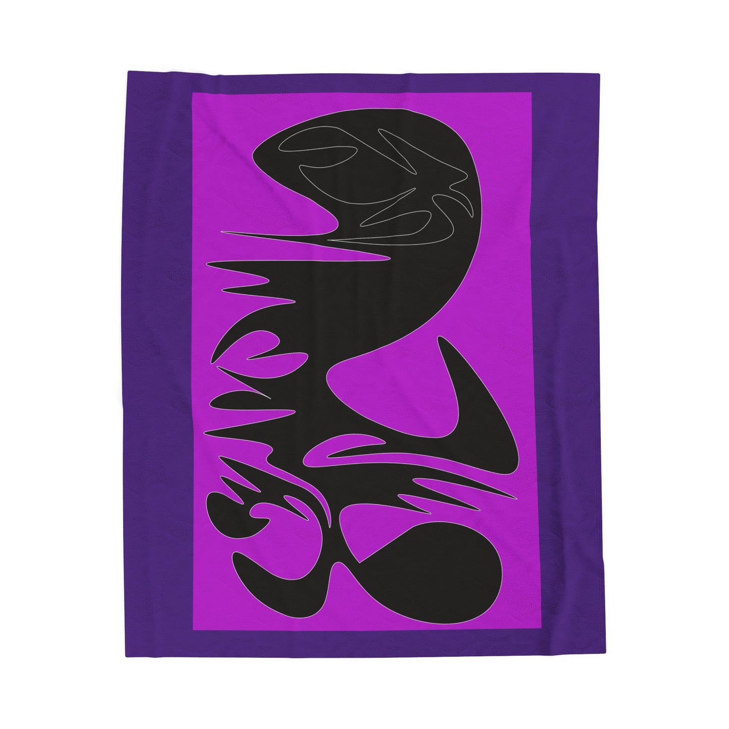 Cozy Velveteen Plush Blanket with Abstract Design - Perfect Gift for Home Decor and Special Occasions