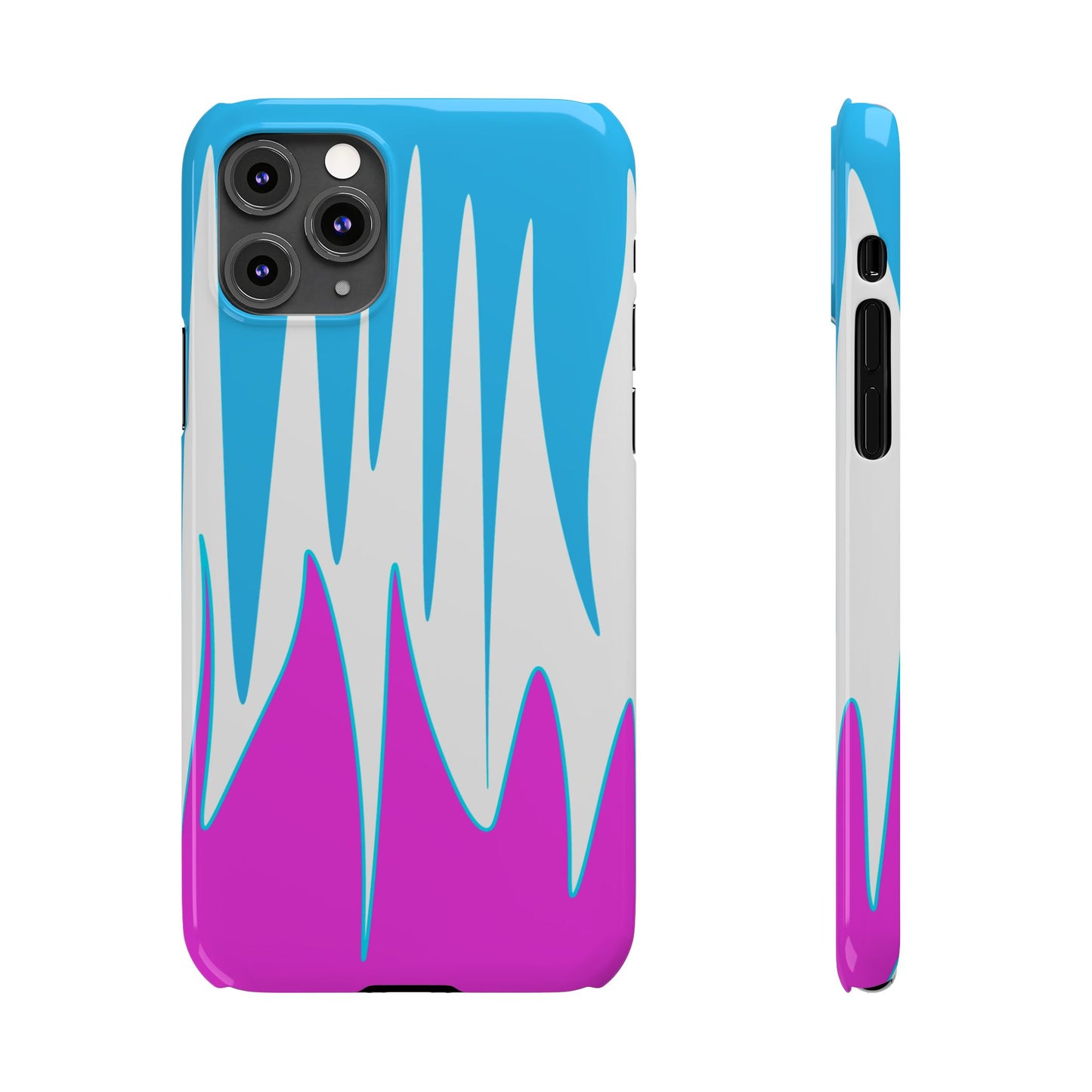 Vibrant Abstract Phone Case - Slim Fit, Phone Accessories, Custom Smartphone Case, Trendy iPhone Cover, Stylish Gift for Tech Lovers