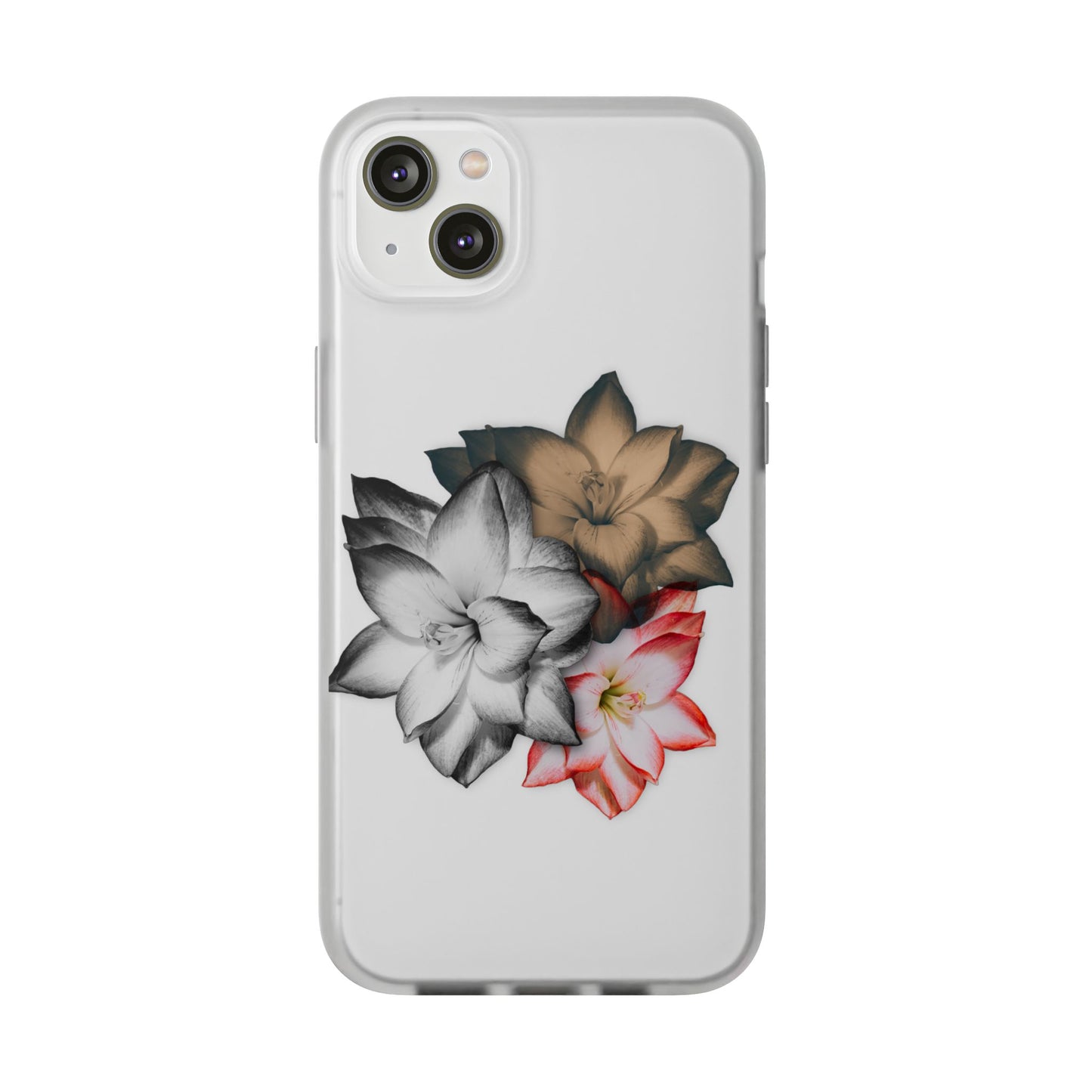 Elegant Floral Flexi Case - Stylish Phone Protection with Petal Design