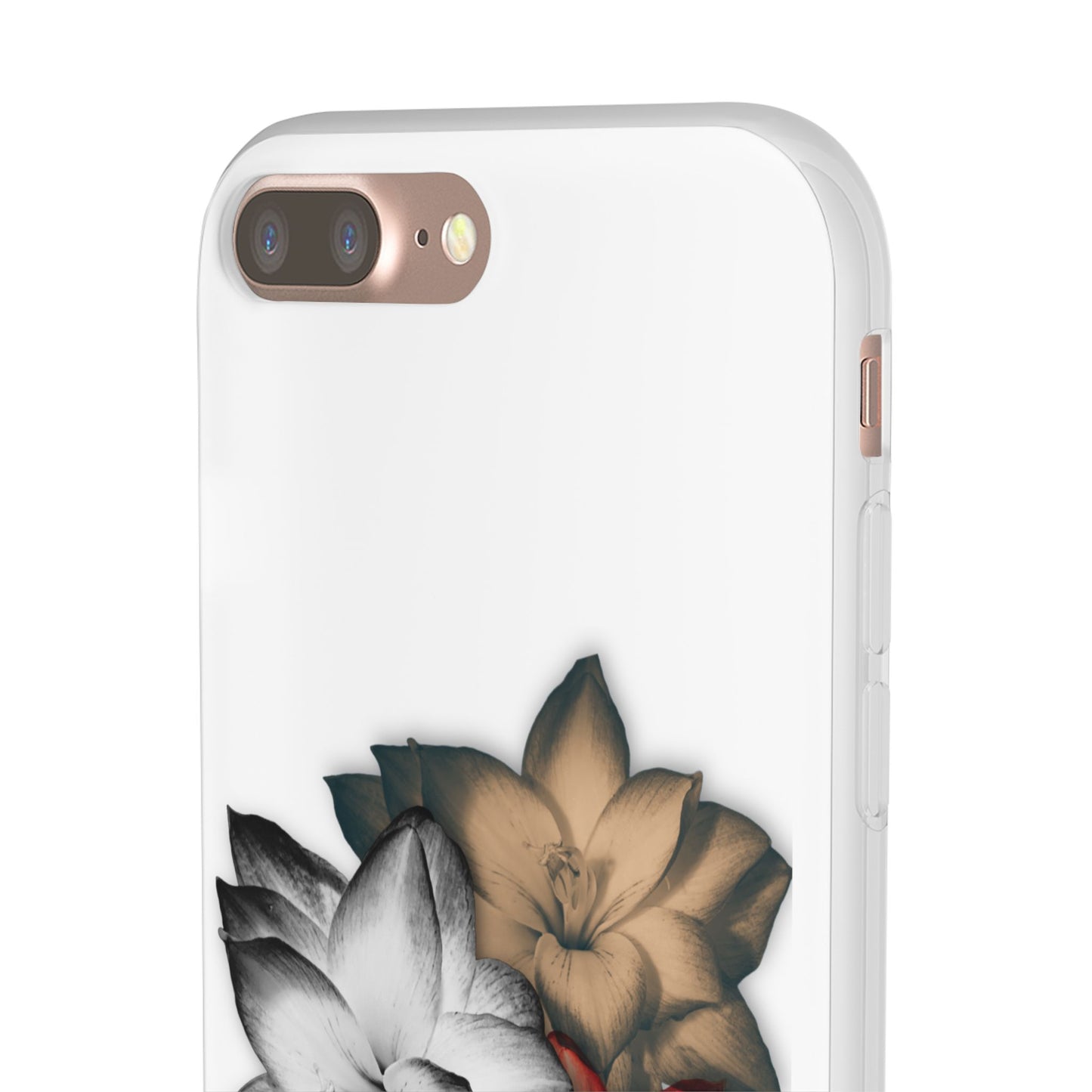 Elegant Floral Flexi Case - Stylish Phone Protection with Petal Design